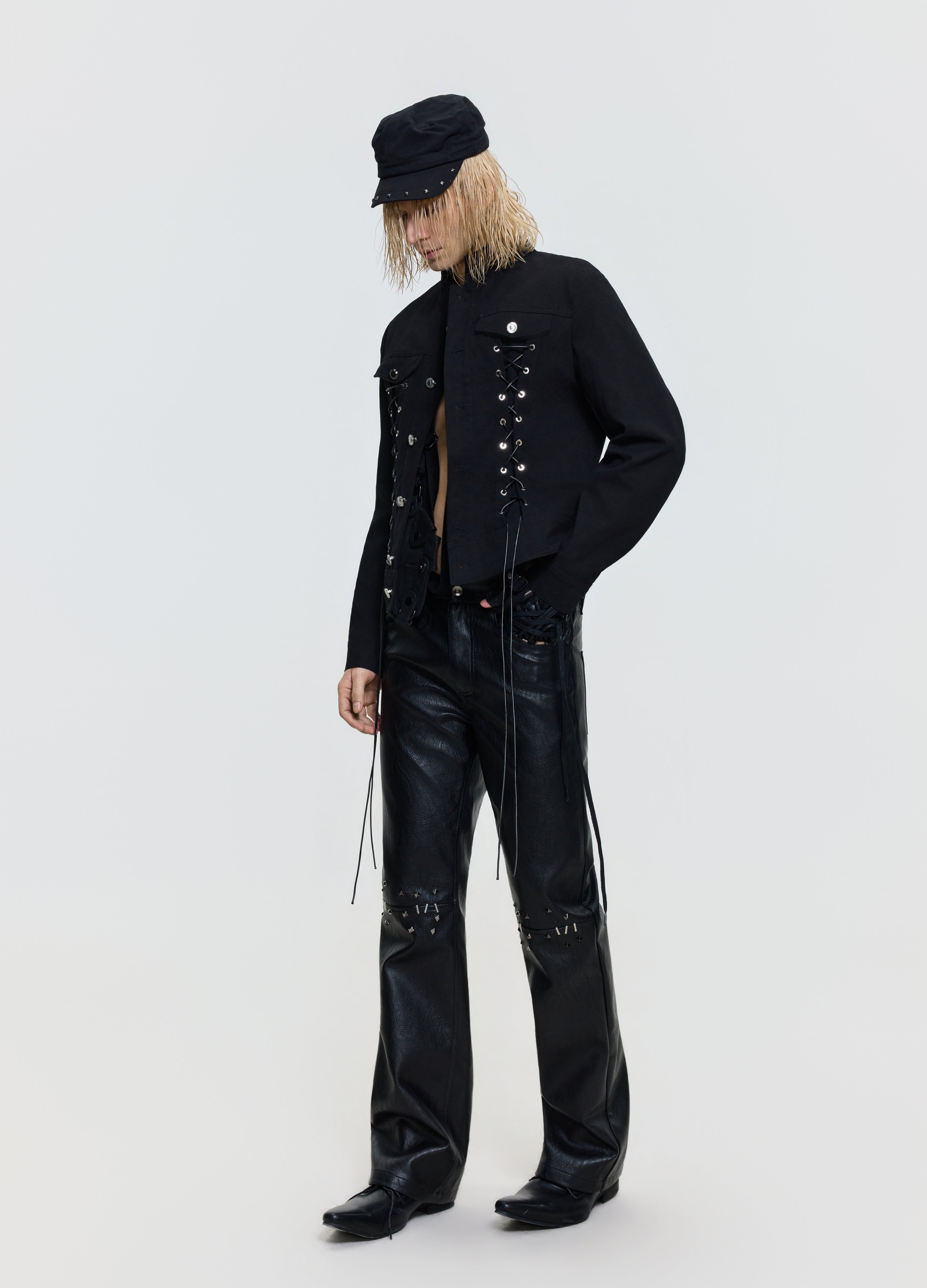 26FW CORSET STAND-COLLAR JACKET | FRKM SCD