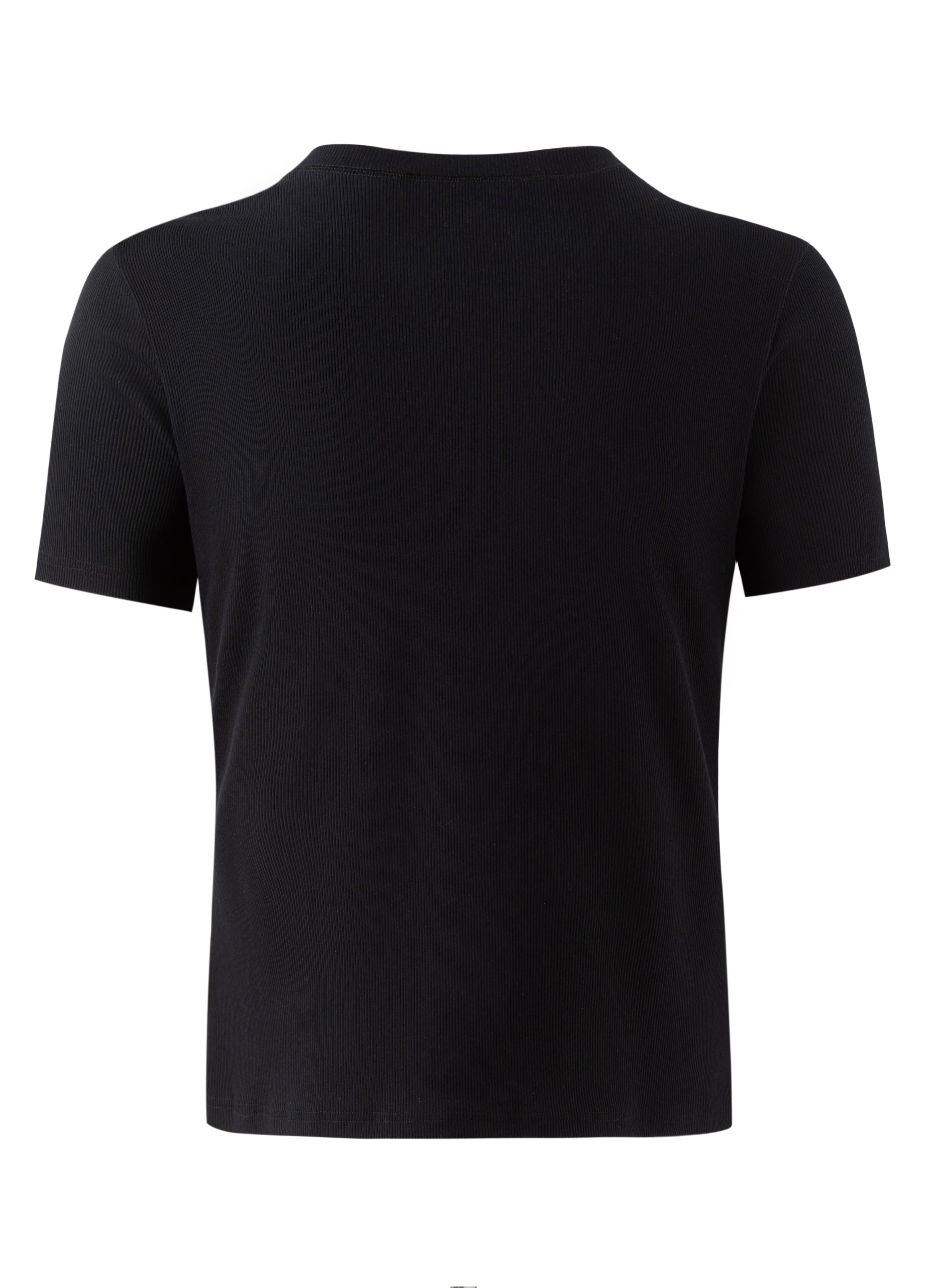 26SS HENLEY METAL FIT TEE