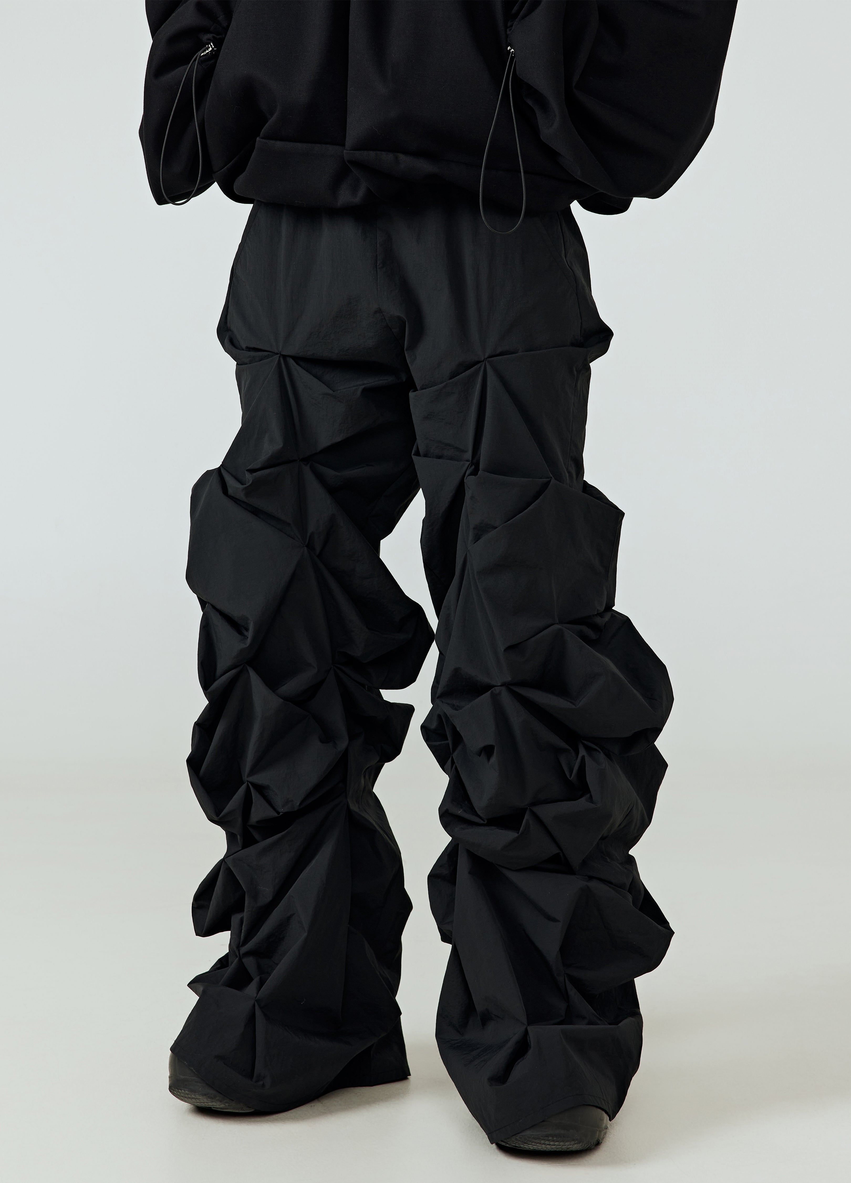 25SS 3D SHADOW PLEAT PANTS