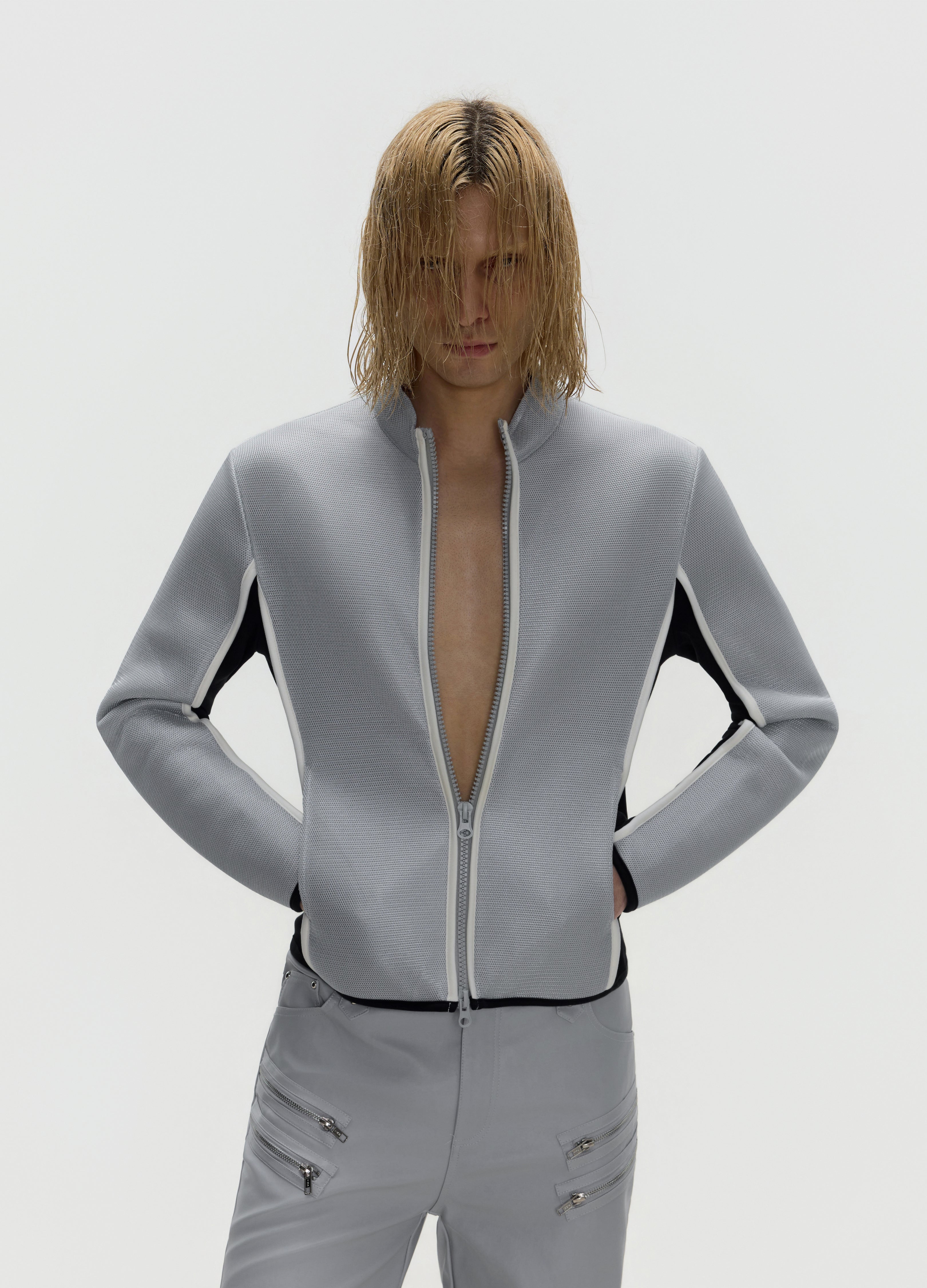 26FW HONEYCOMB MESH JACKET