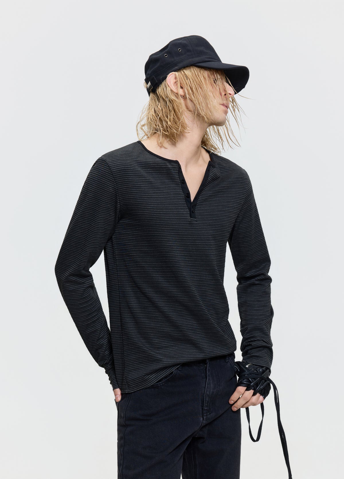 26FW DIRTY WASH KNIT TEE