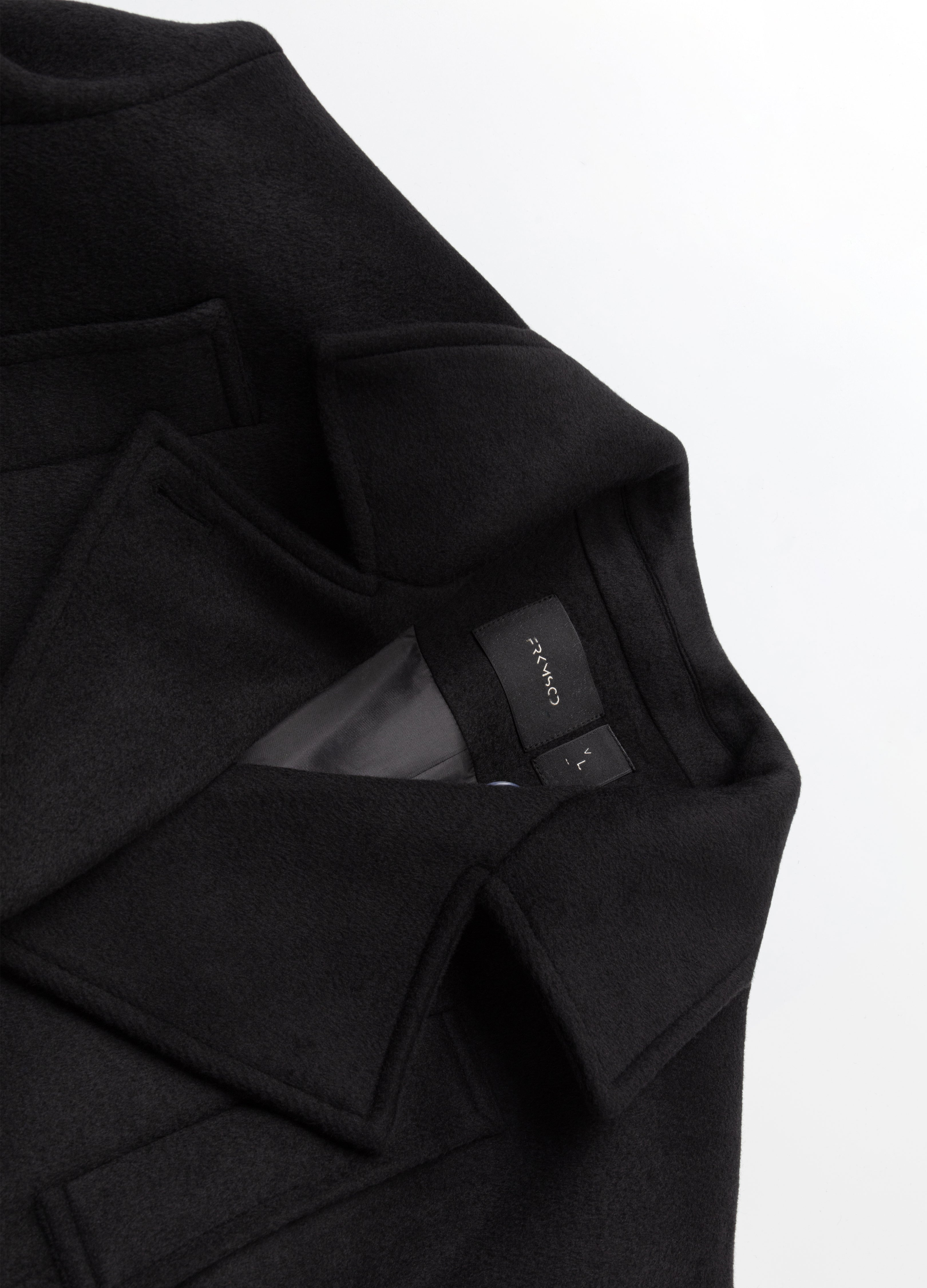 25FW DOUBLE-BELT WOOL COAT