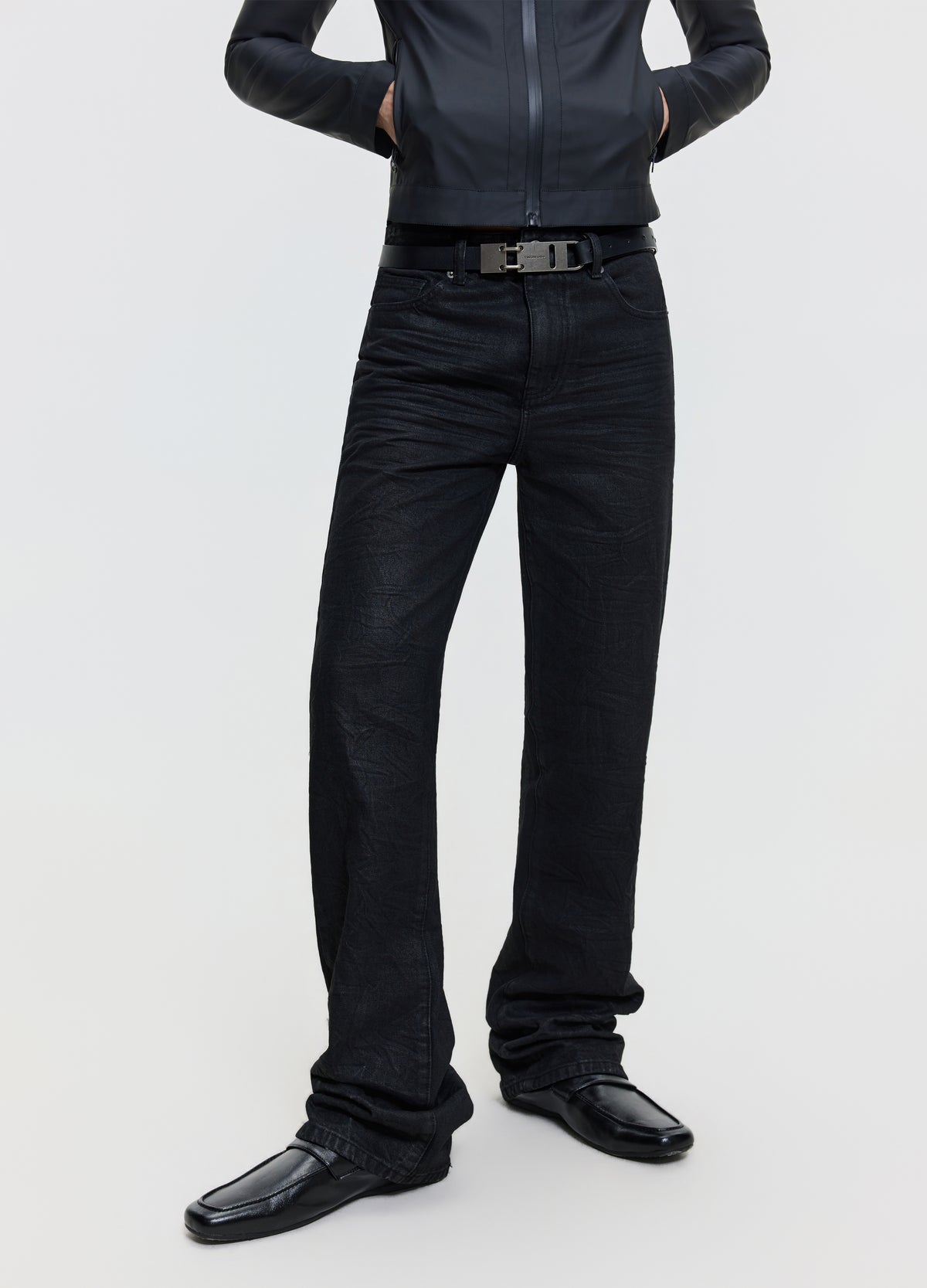 26FW 3D WHISKER WAXED DENIM