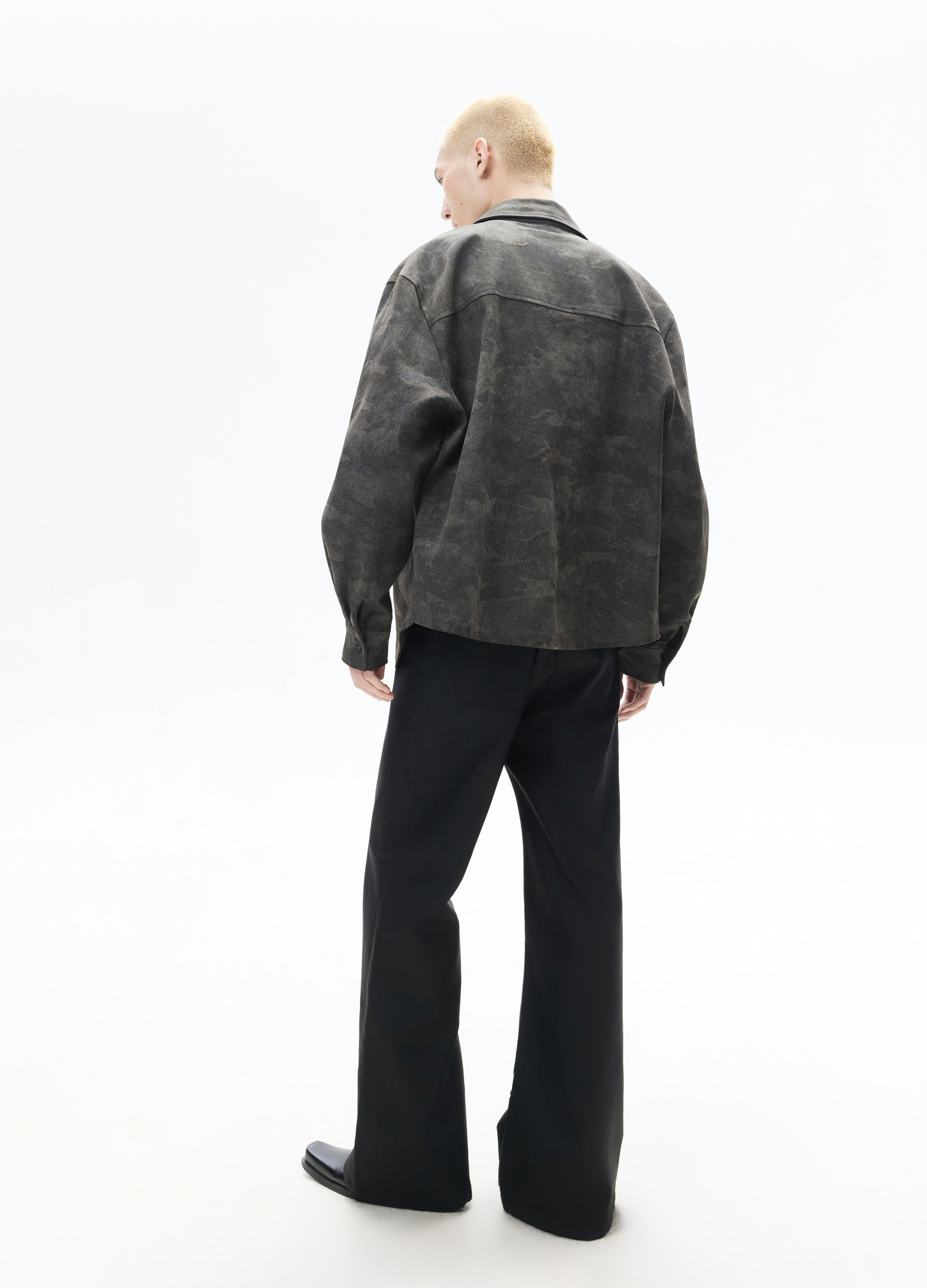 26SS VINTAGE WASHED CAMO SHIRT