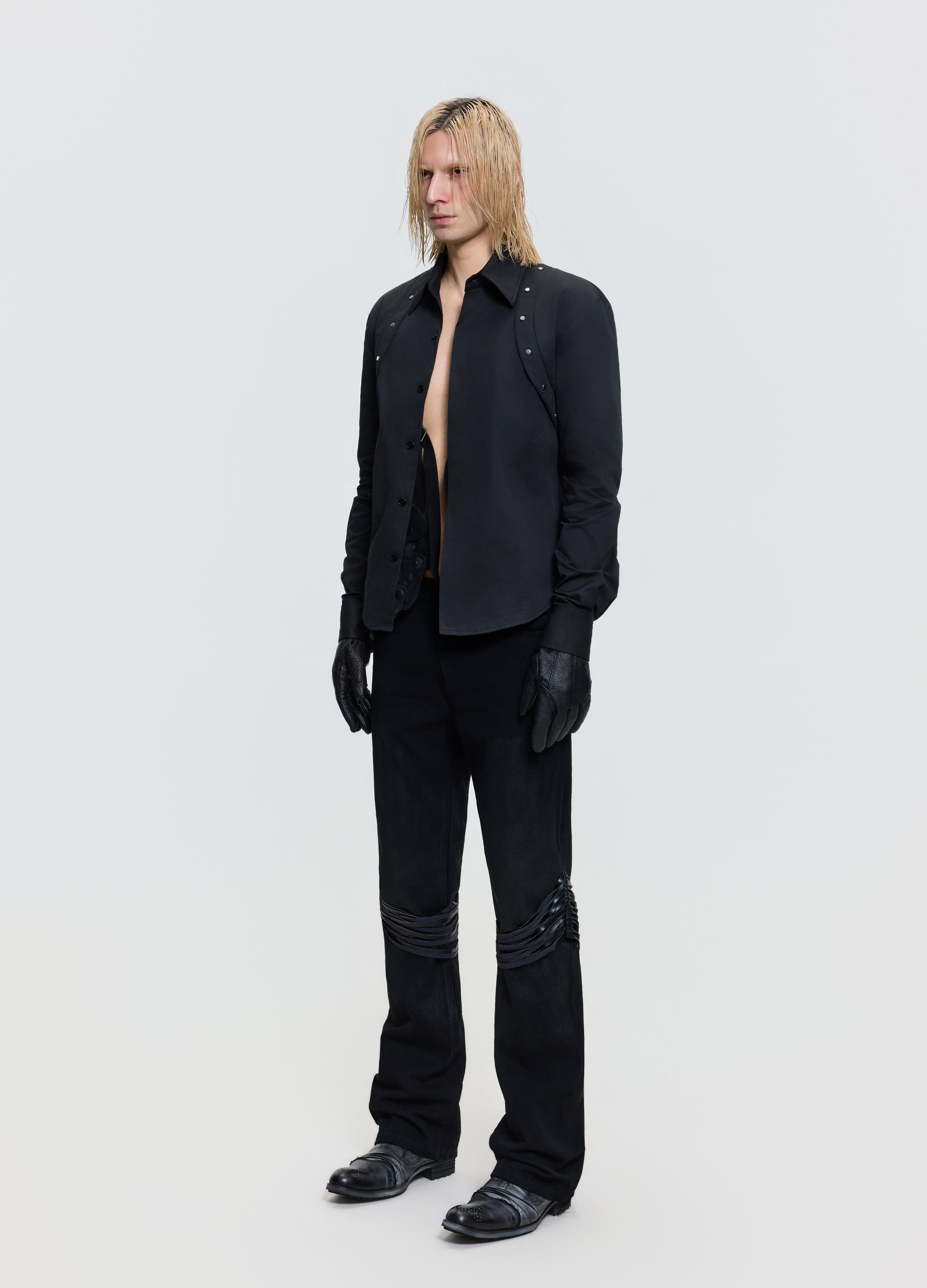 26FW HINGED PANEL SHIRT