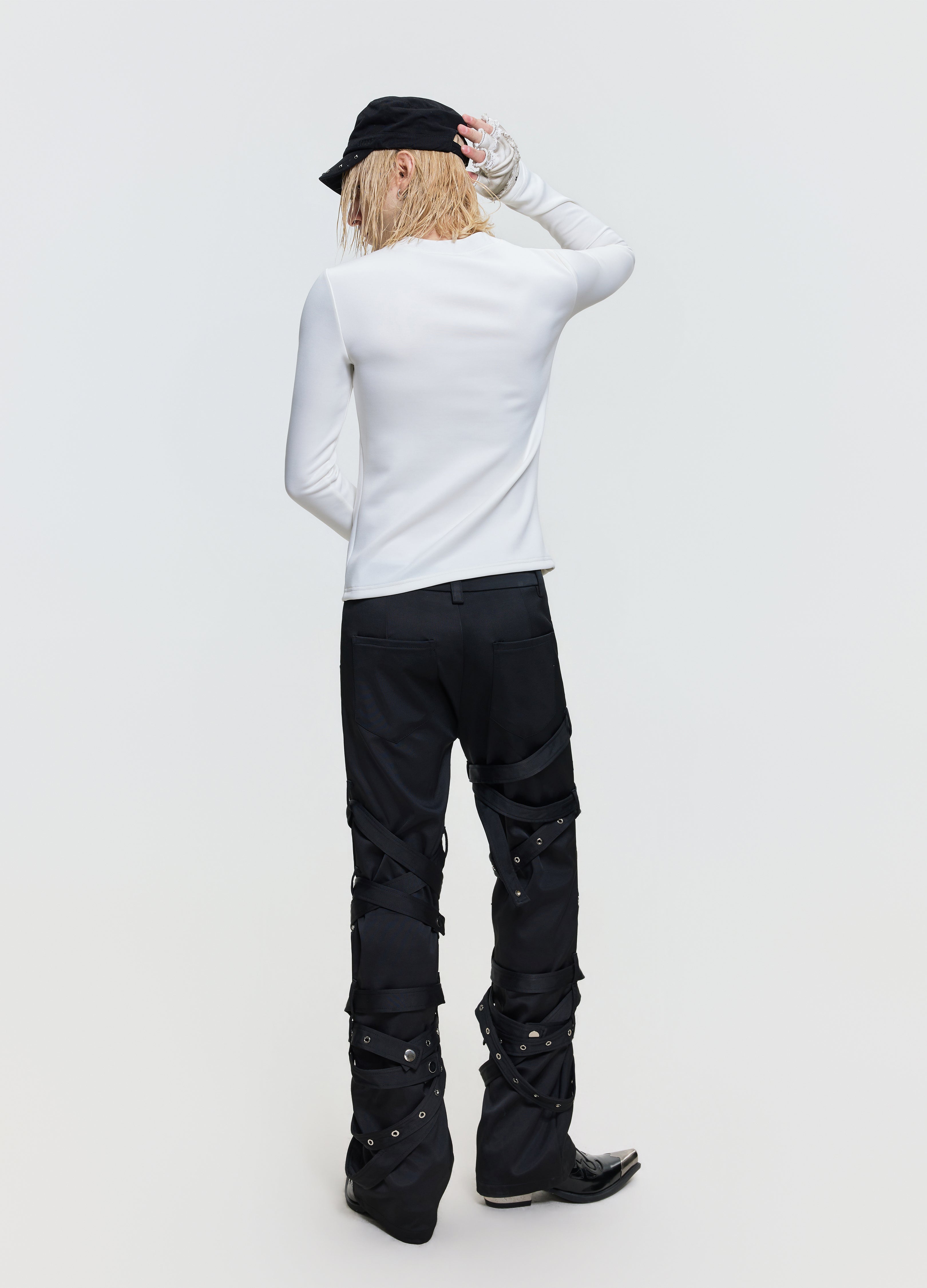 26FW CRYSTAL CROSS TEE