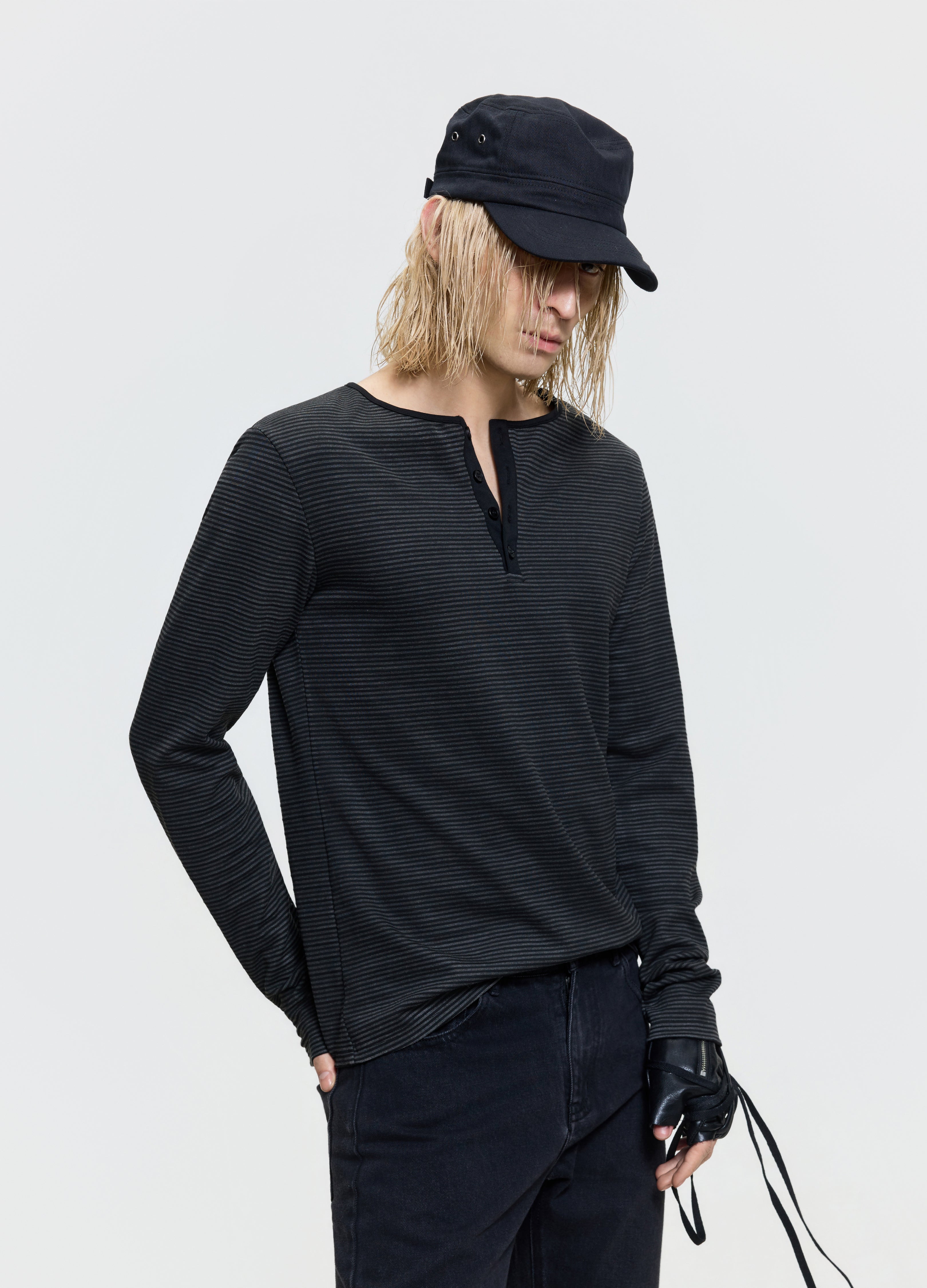 26FW DIRTY WASH KNIT TEE