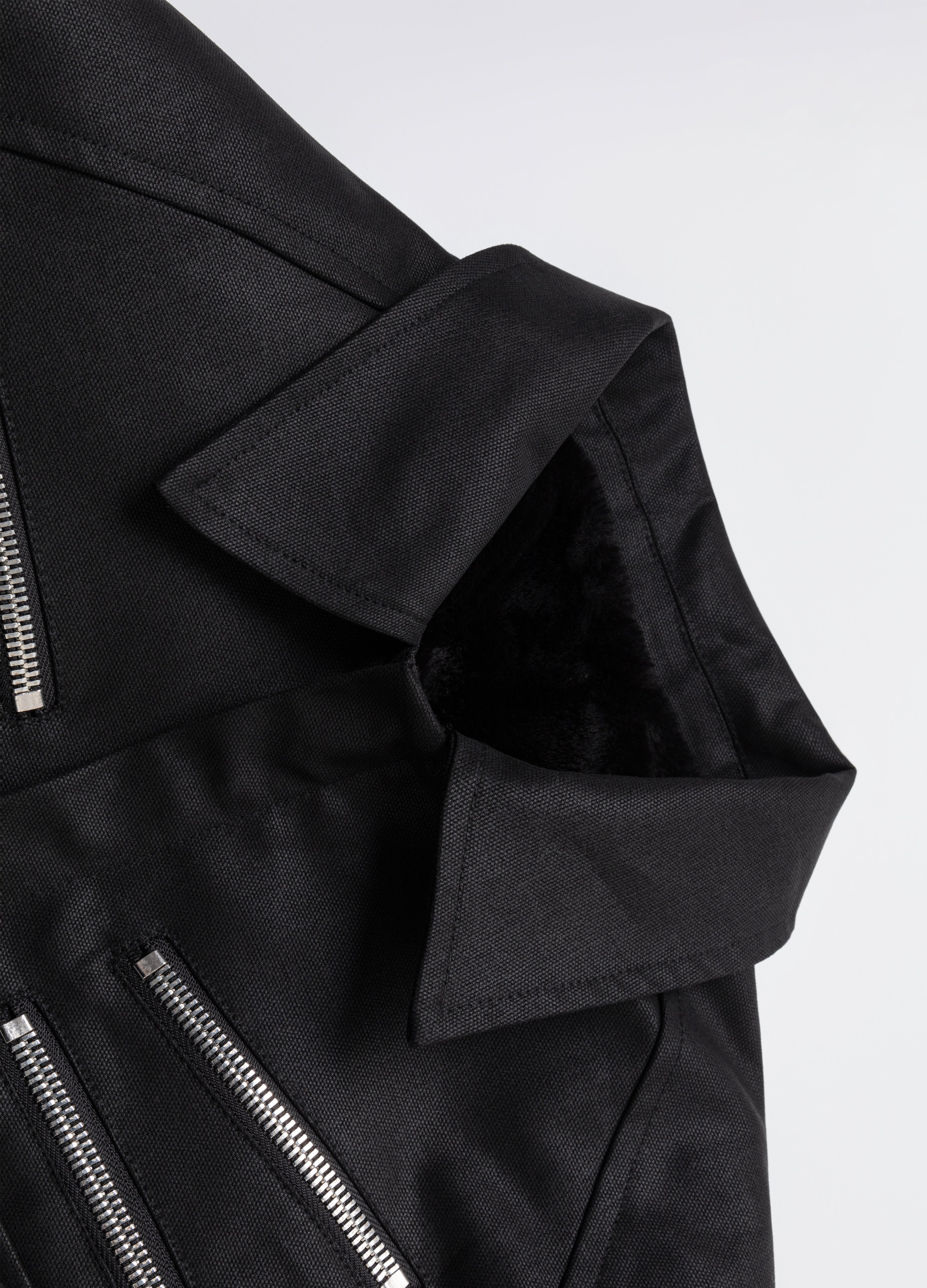 25FW TIE-WAIST FUR PARKA