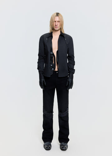 26FW HINGED PANEL SHIRT — FRKM SCD 26FW product photograph 1 of 9