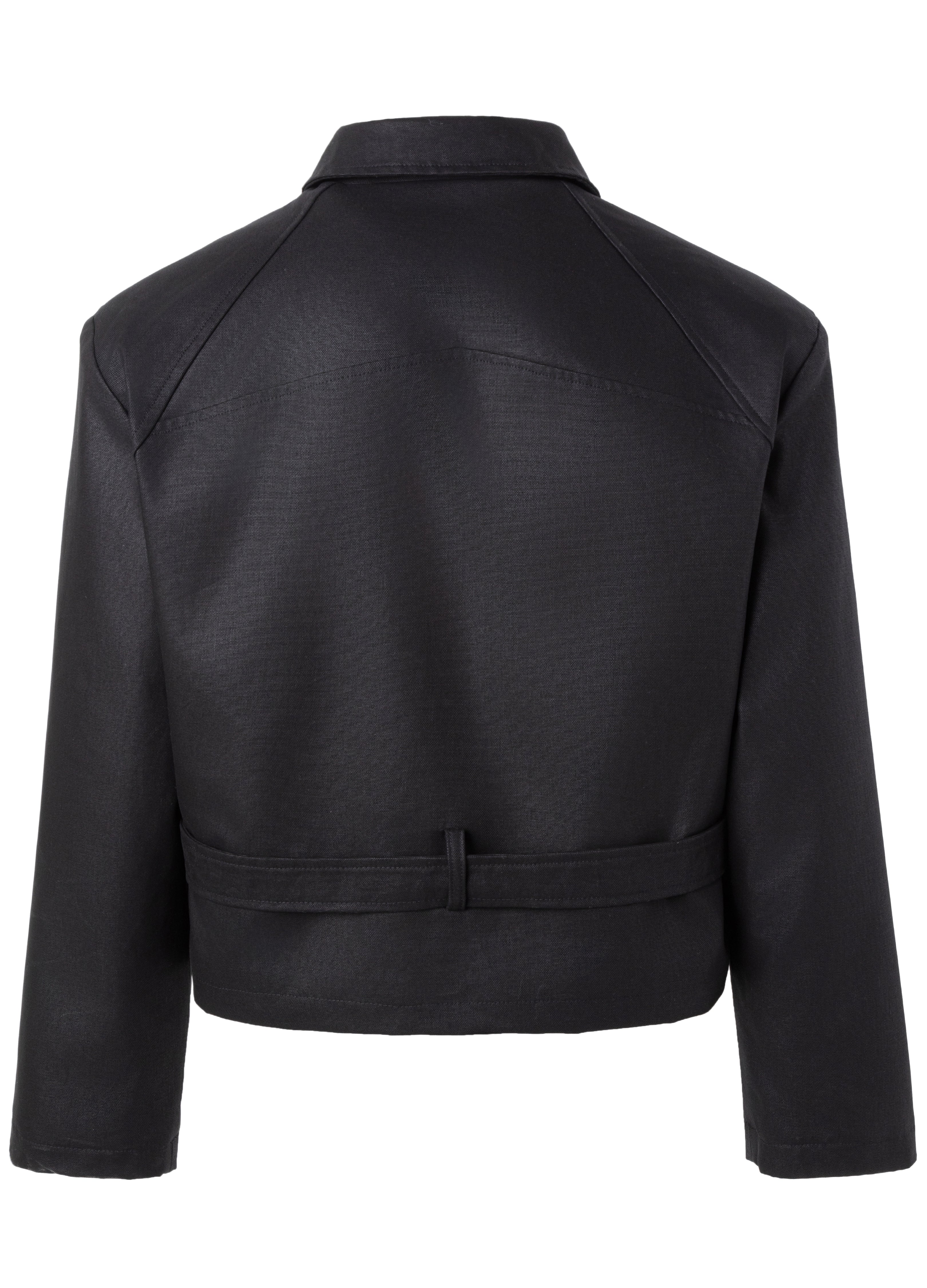 25FW TIE-WAIST FUR PARKA