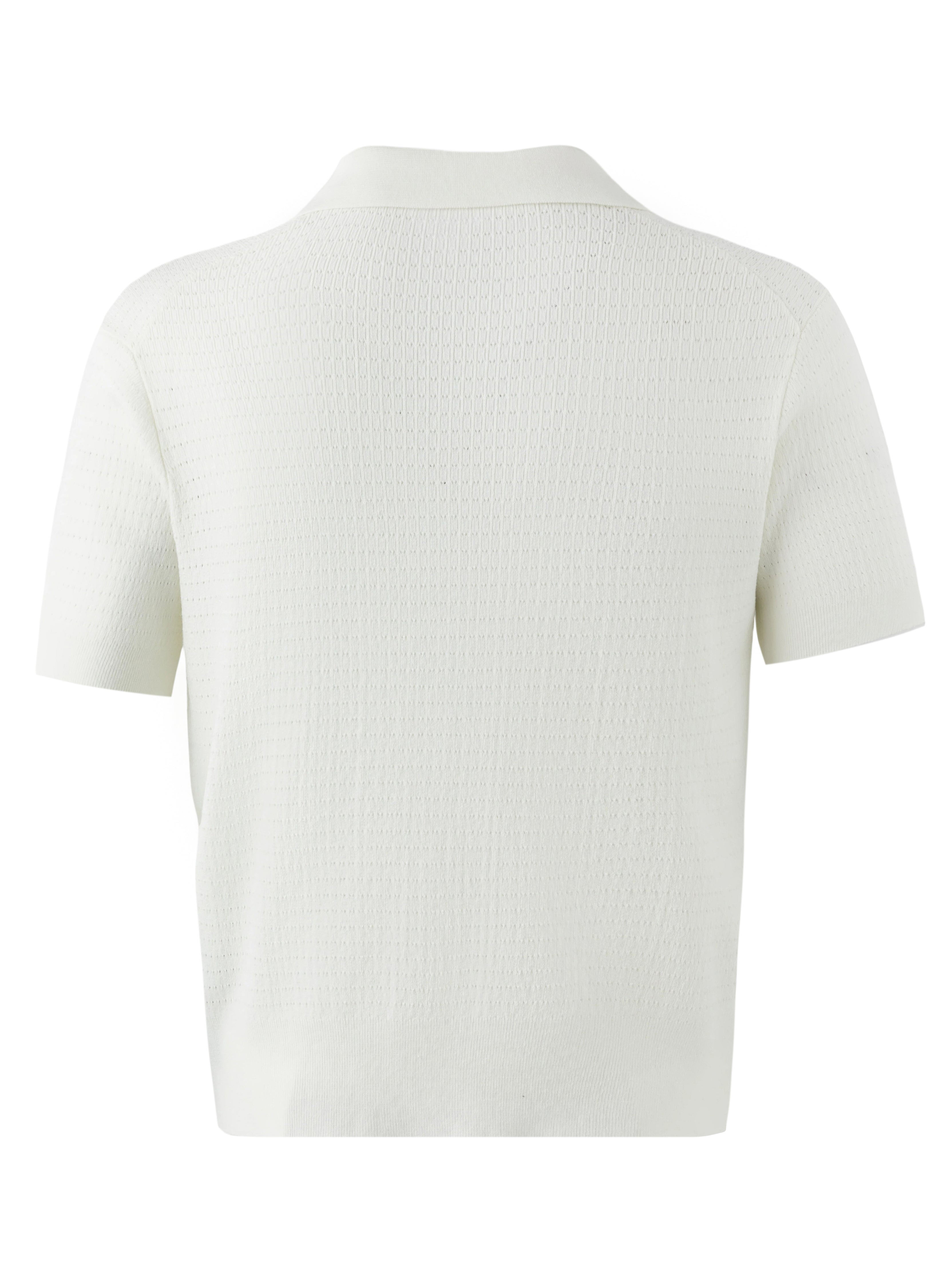 26SS OPEN-KNIT RESORT POLO