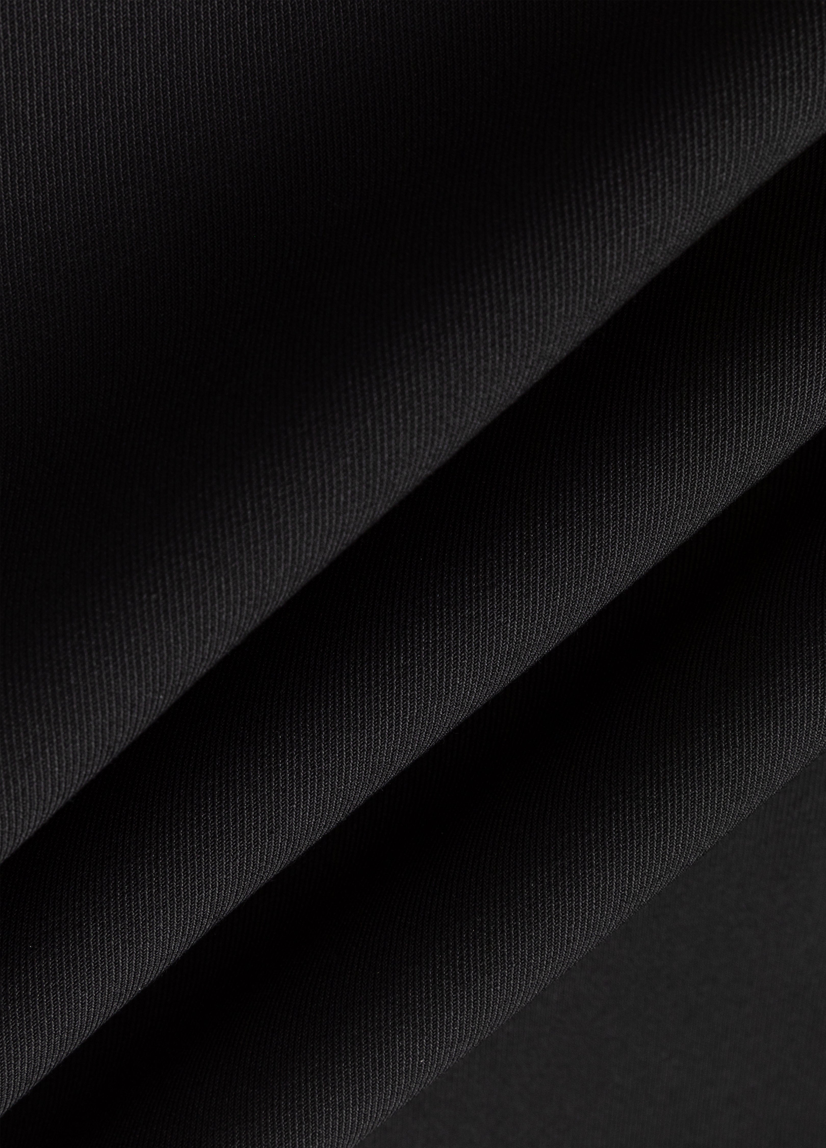 26SS CLASSIC STRAIGHT BLACK TROUSERS