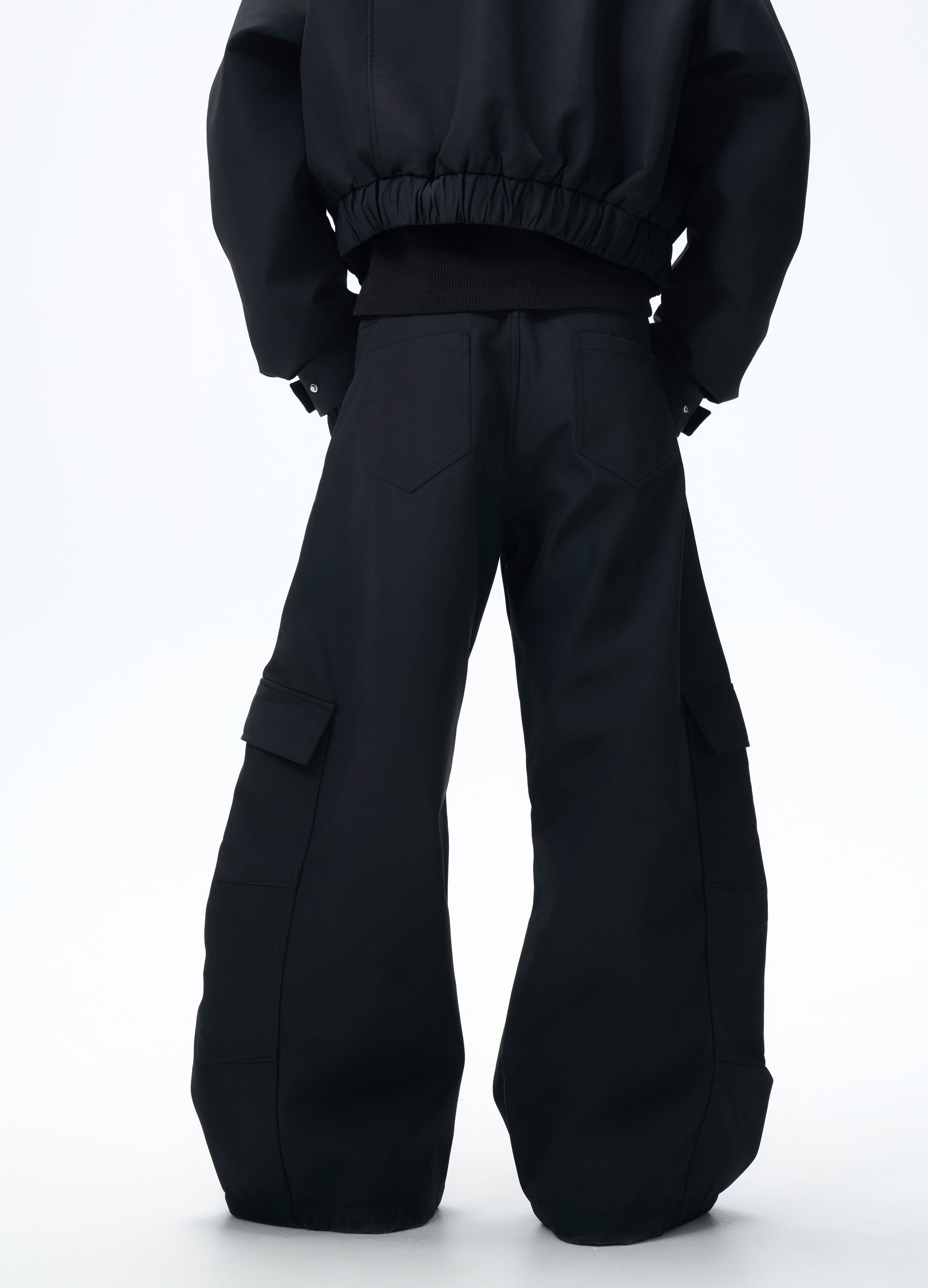 25FW BANANA CUT WIDE TROUSERS