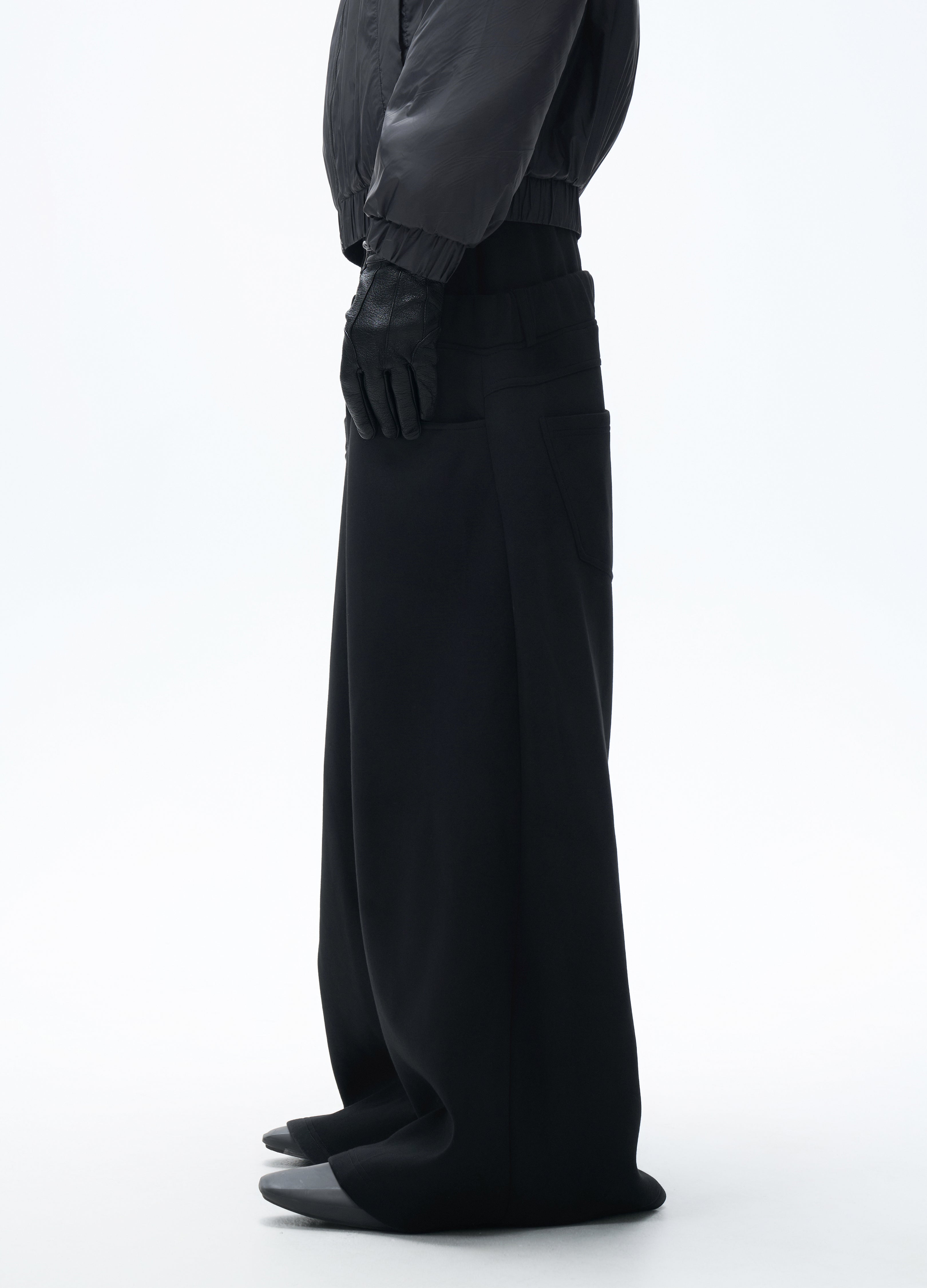 25FW DUAL-WAIST PANEL SWEATPANTS