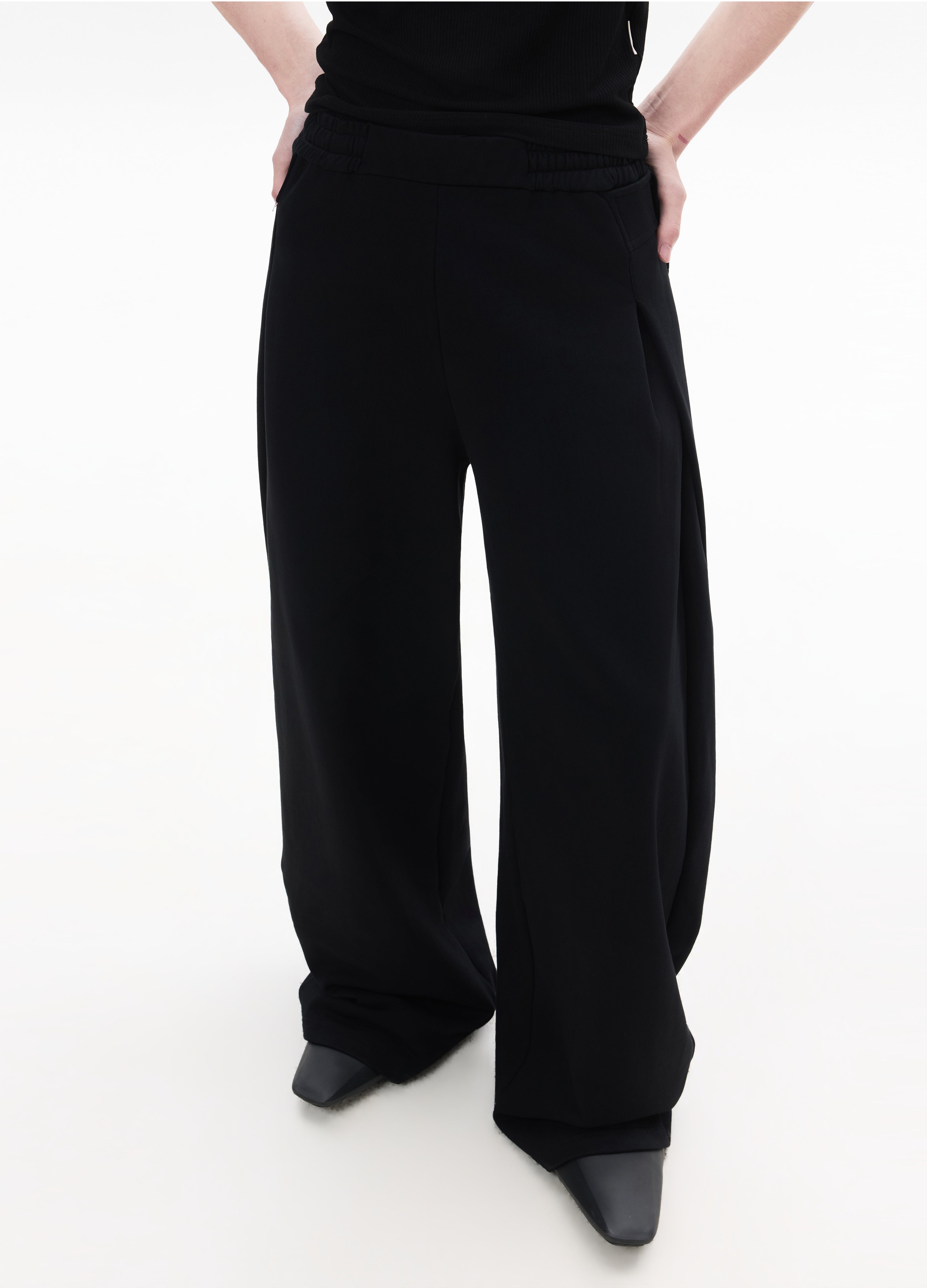 25FW BANANENSCHNITT WEITE HOSEN