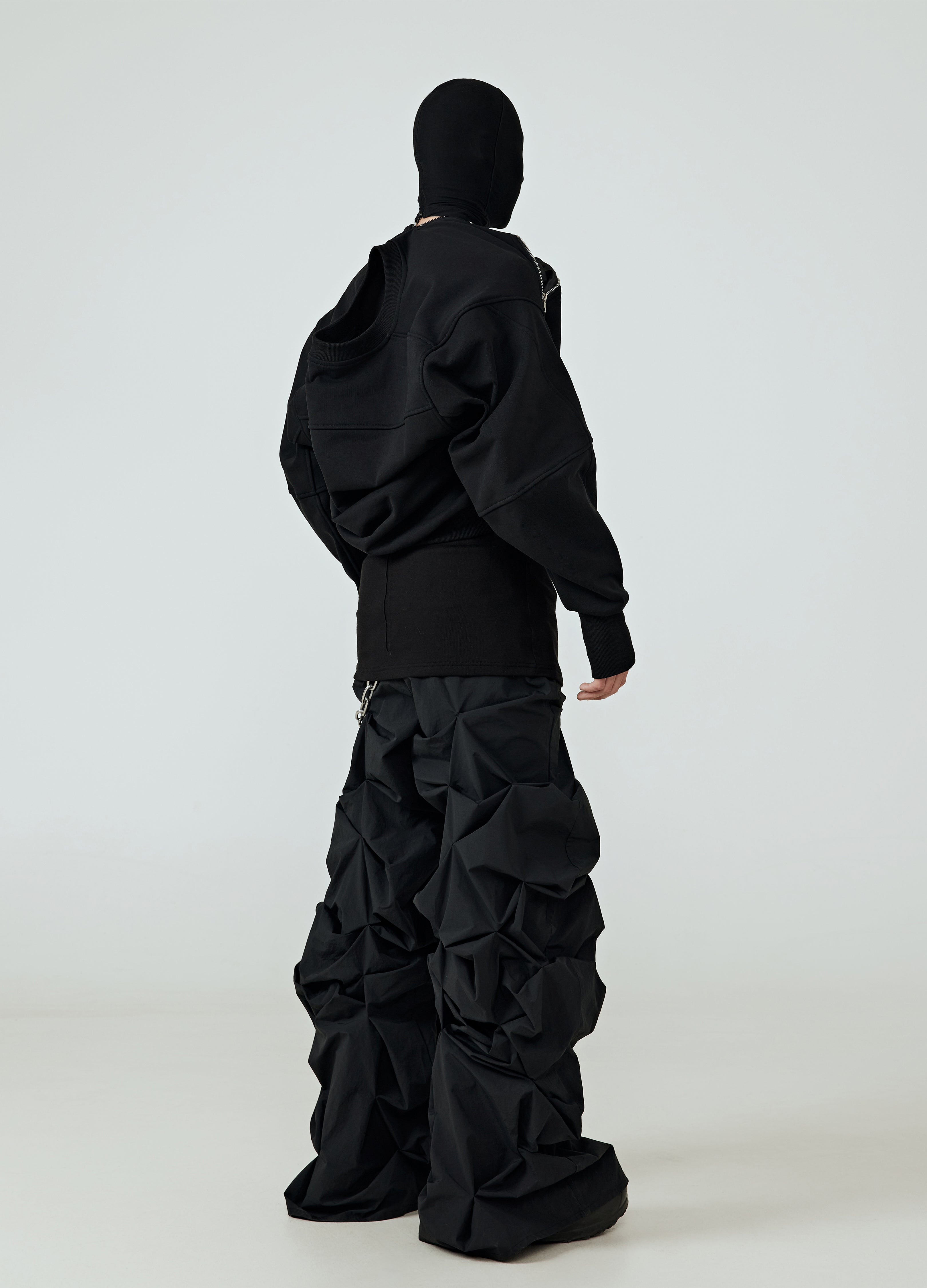 25SS 3D SHADOW PLEAT PANTS