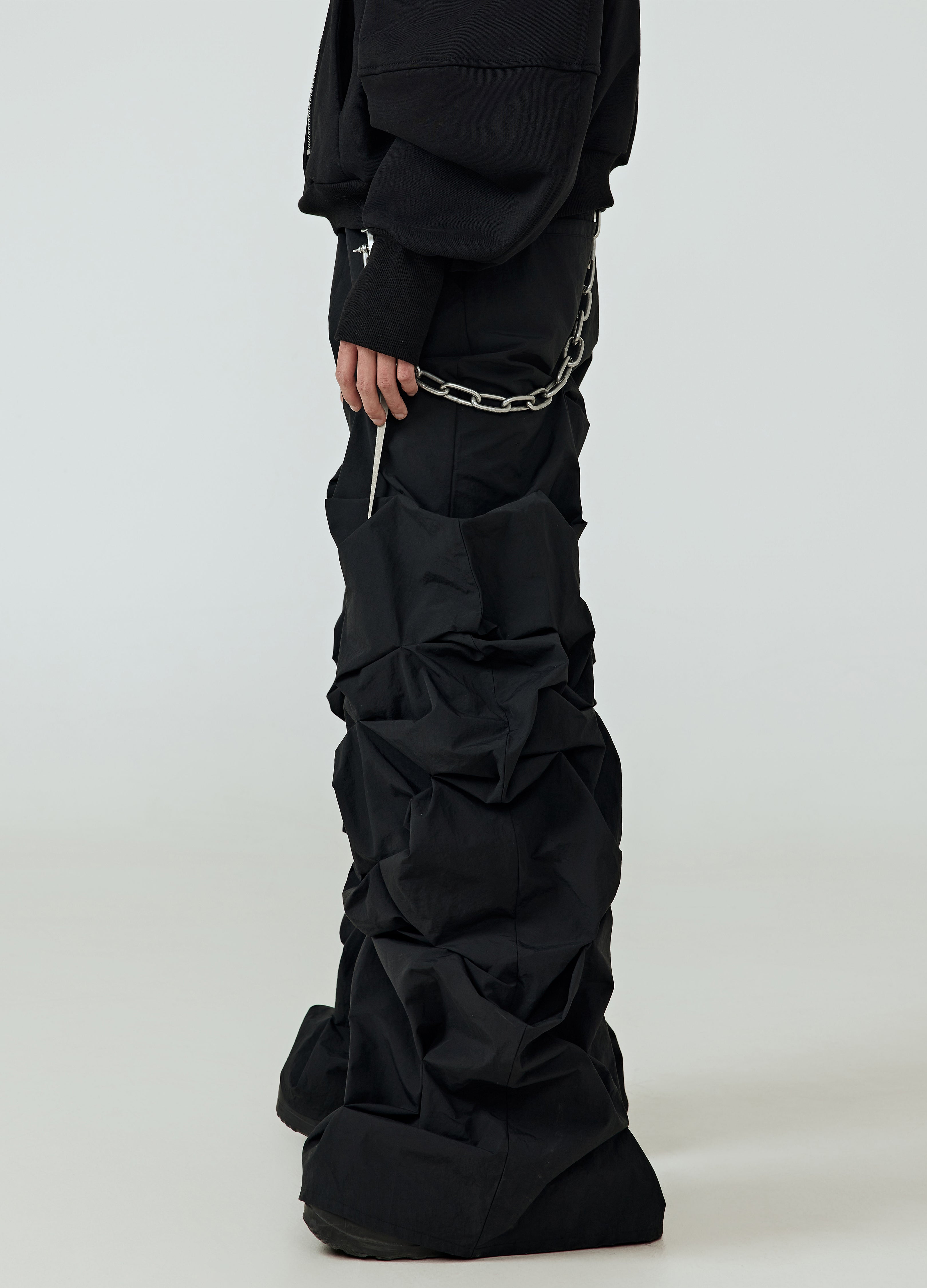 25SS 3D SHADOW PLEAT PANTS