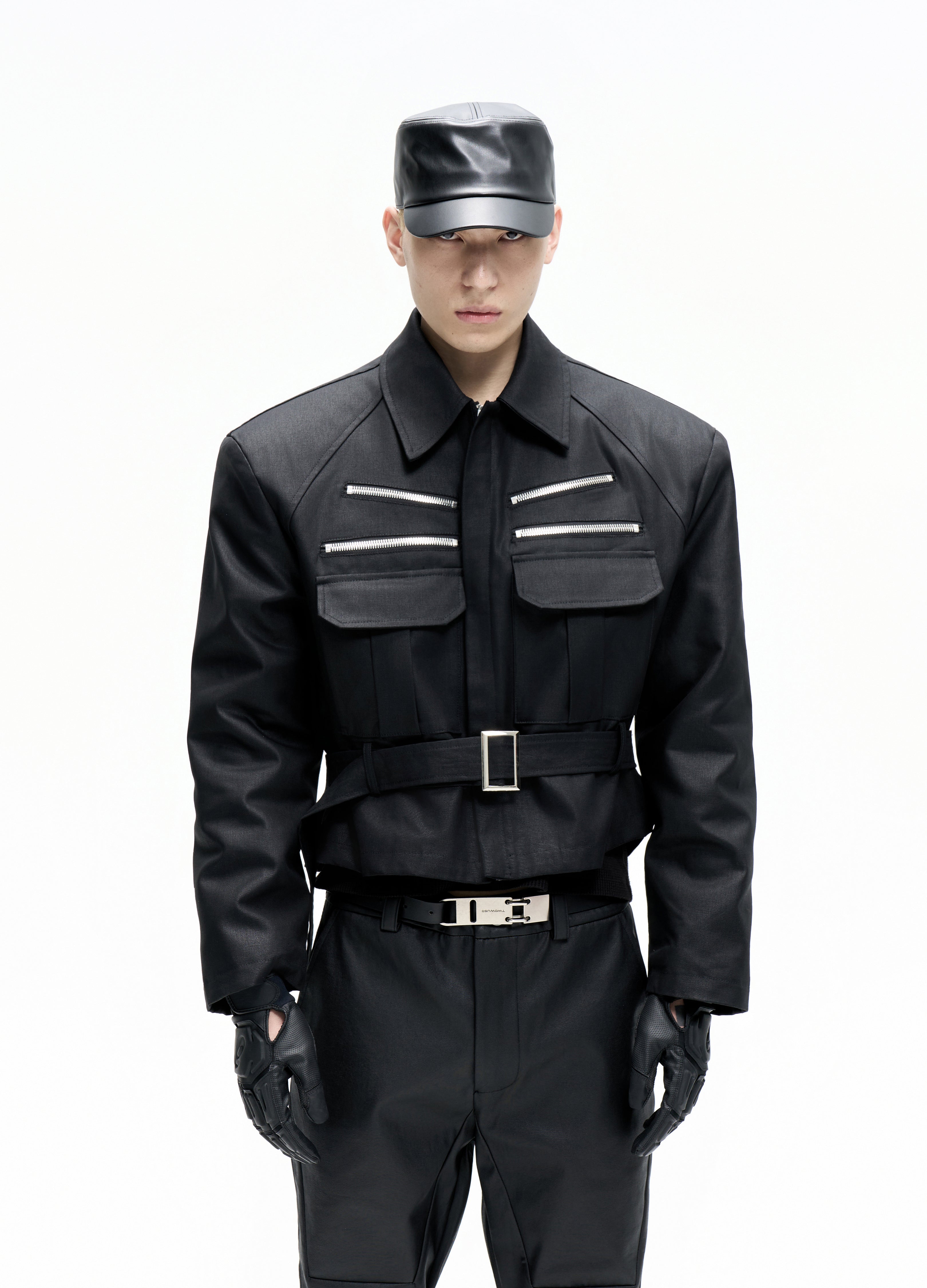 25FW TIE-WAIST FUR PARKA