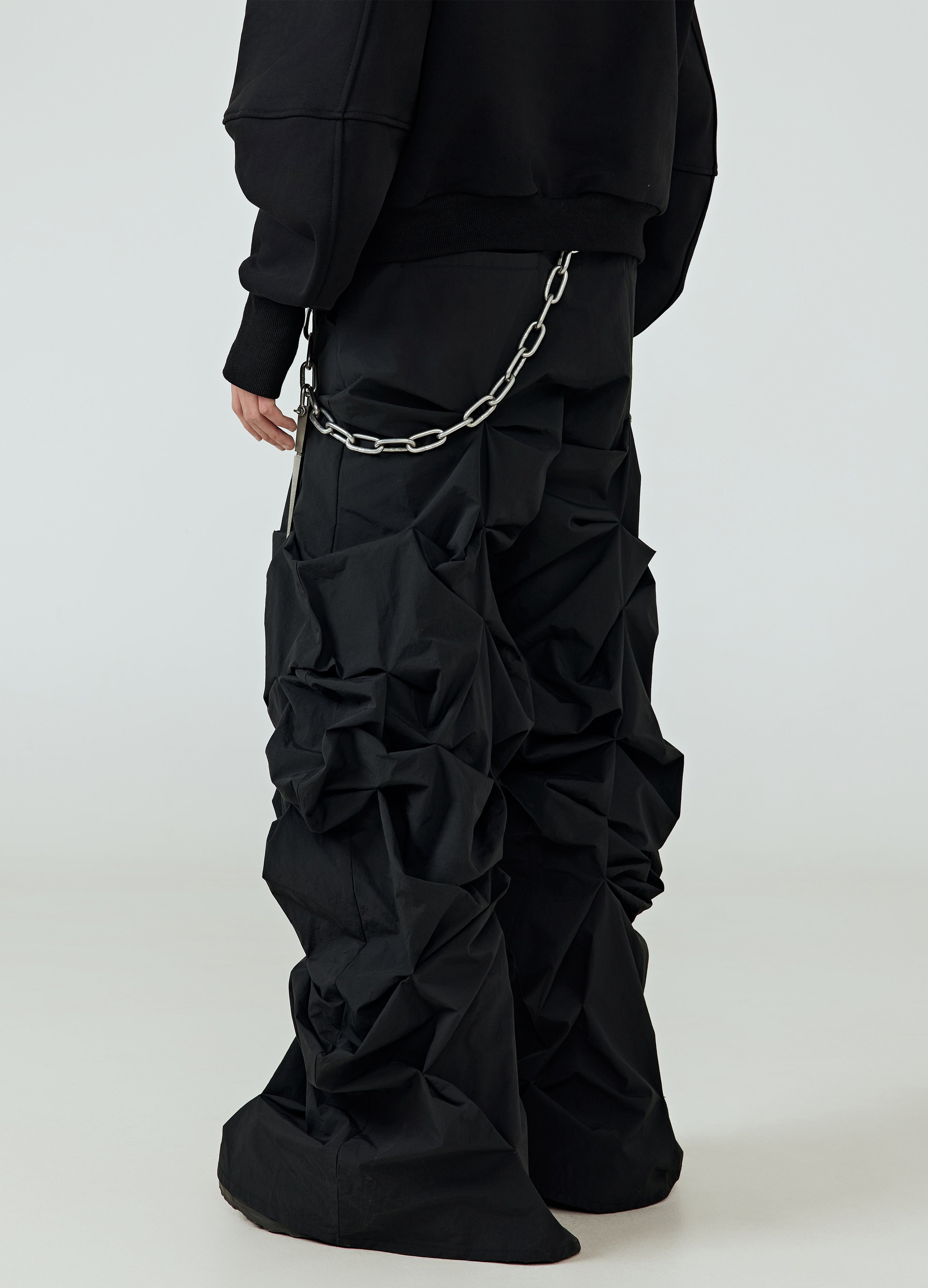 25SS 3D SHADOW PLEAT PANTS