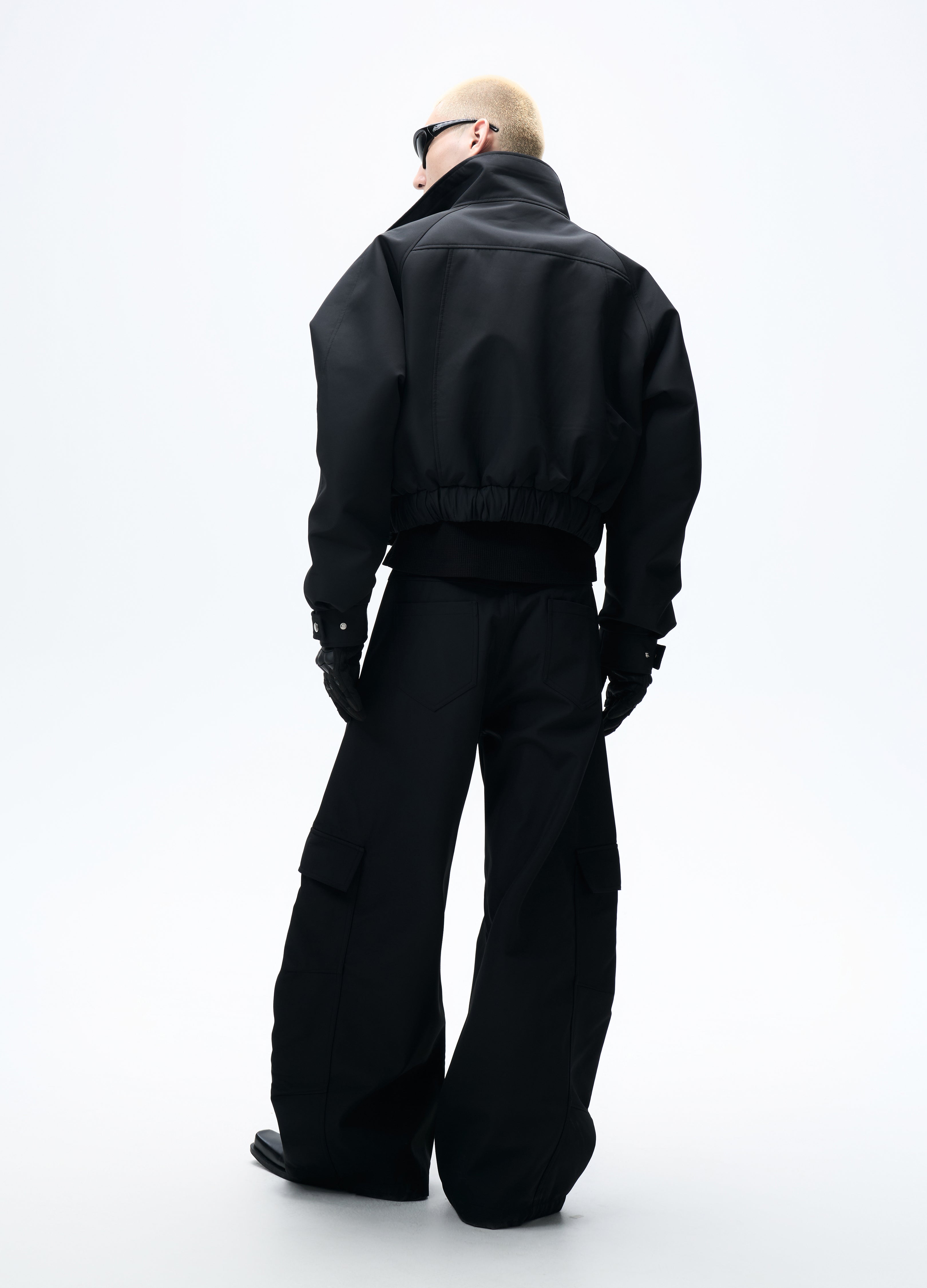 25FW BANANA CUT WIDE TROUSERS