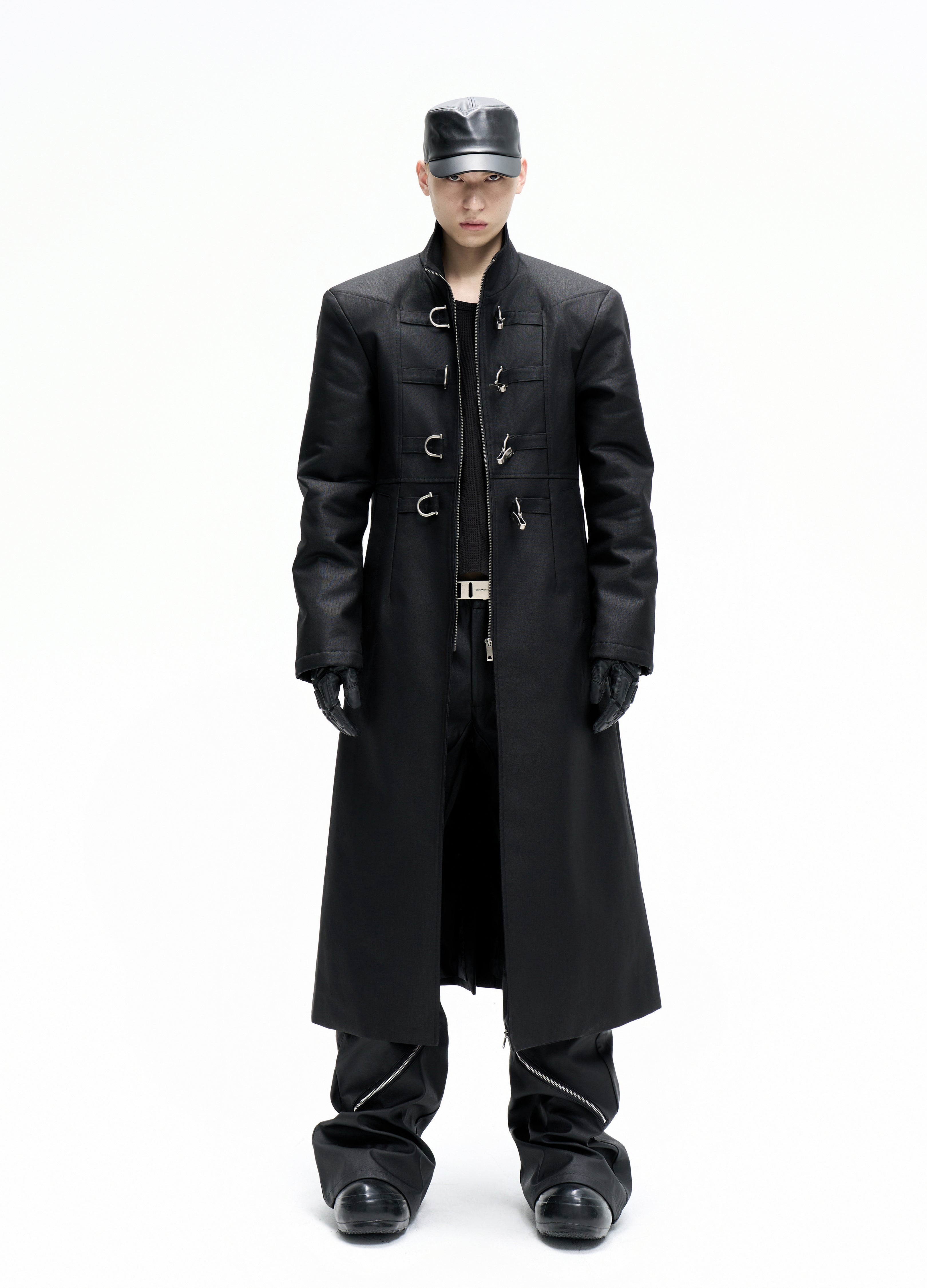 25FW FUR-LINED HIGH NECK COAT