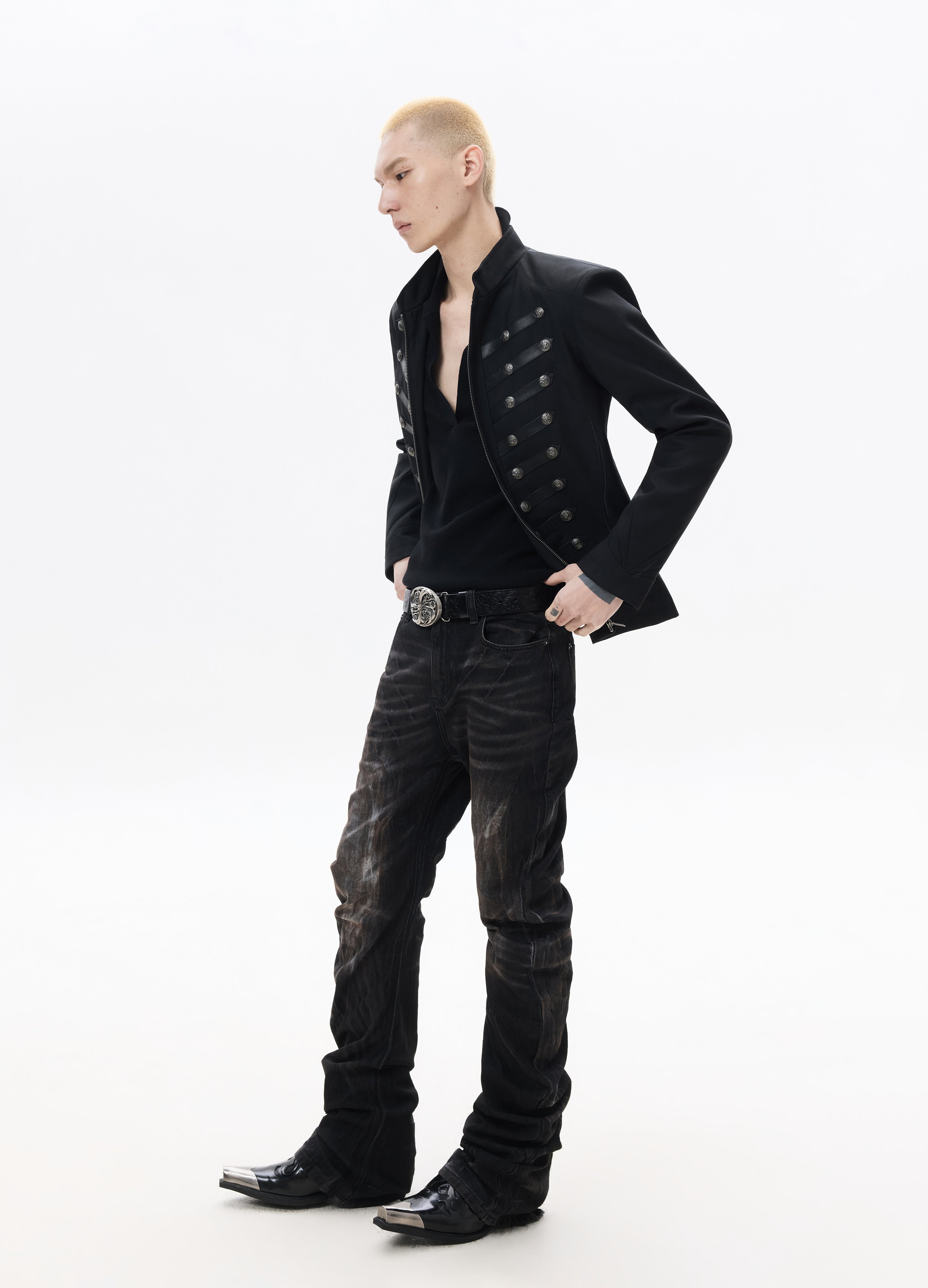 26SS BAROQUE DOUBLE-BREAST JACKET