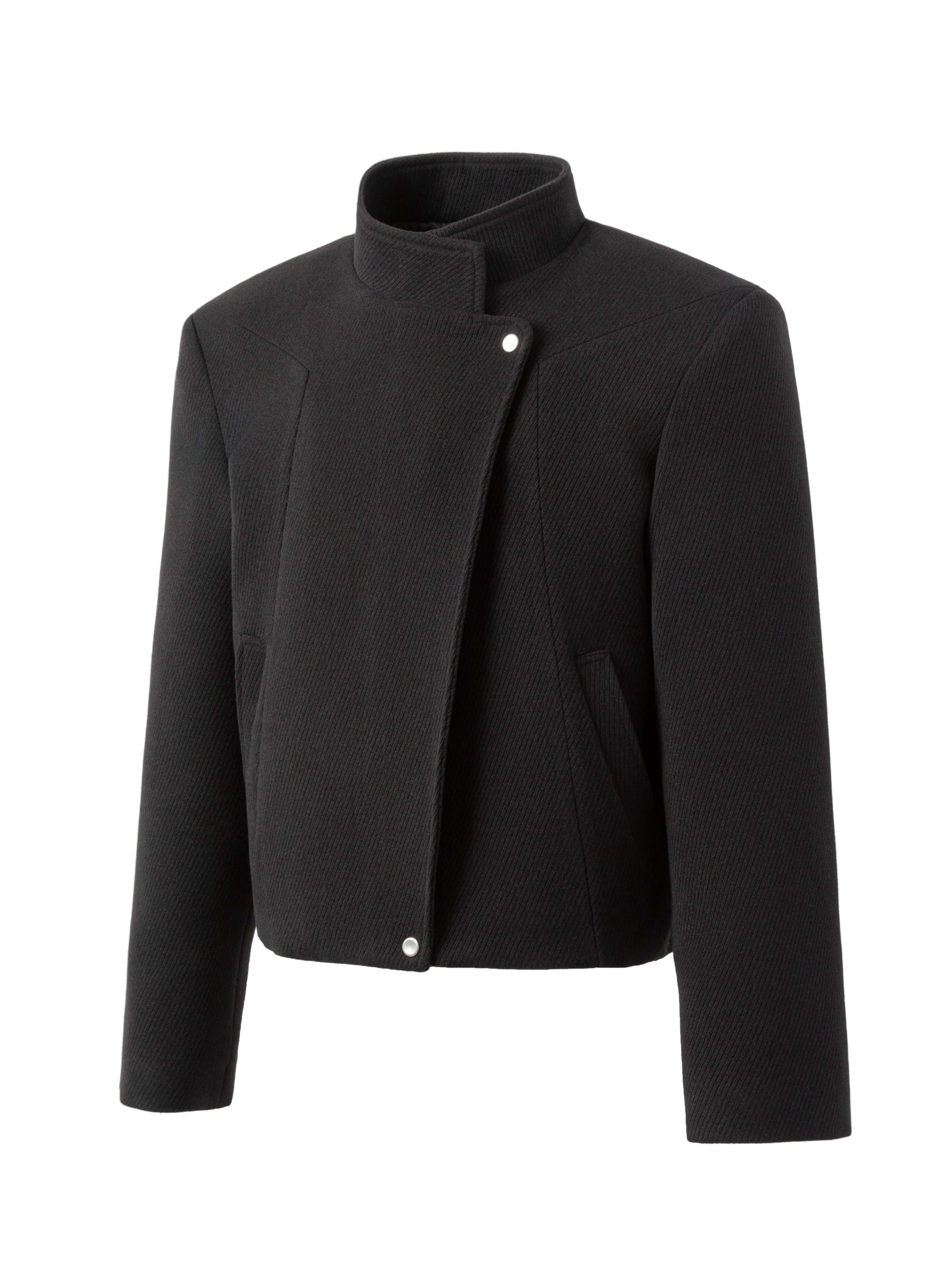 25FW PADDED WOOL SHORT JACKET