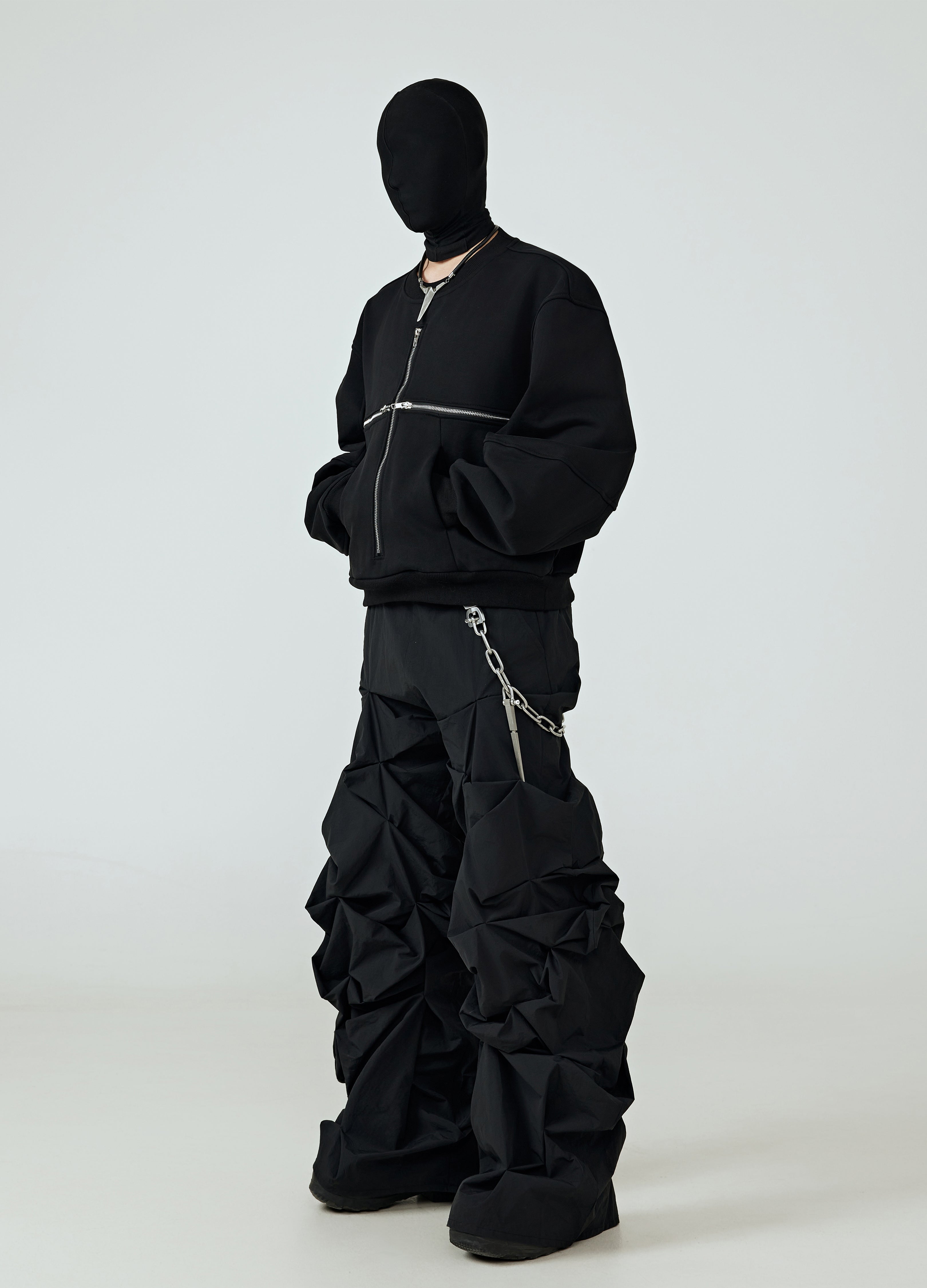 25SS 3D SHADOW PLEAT PANTS