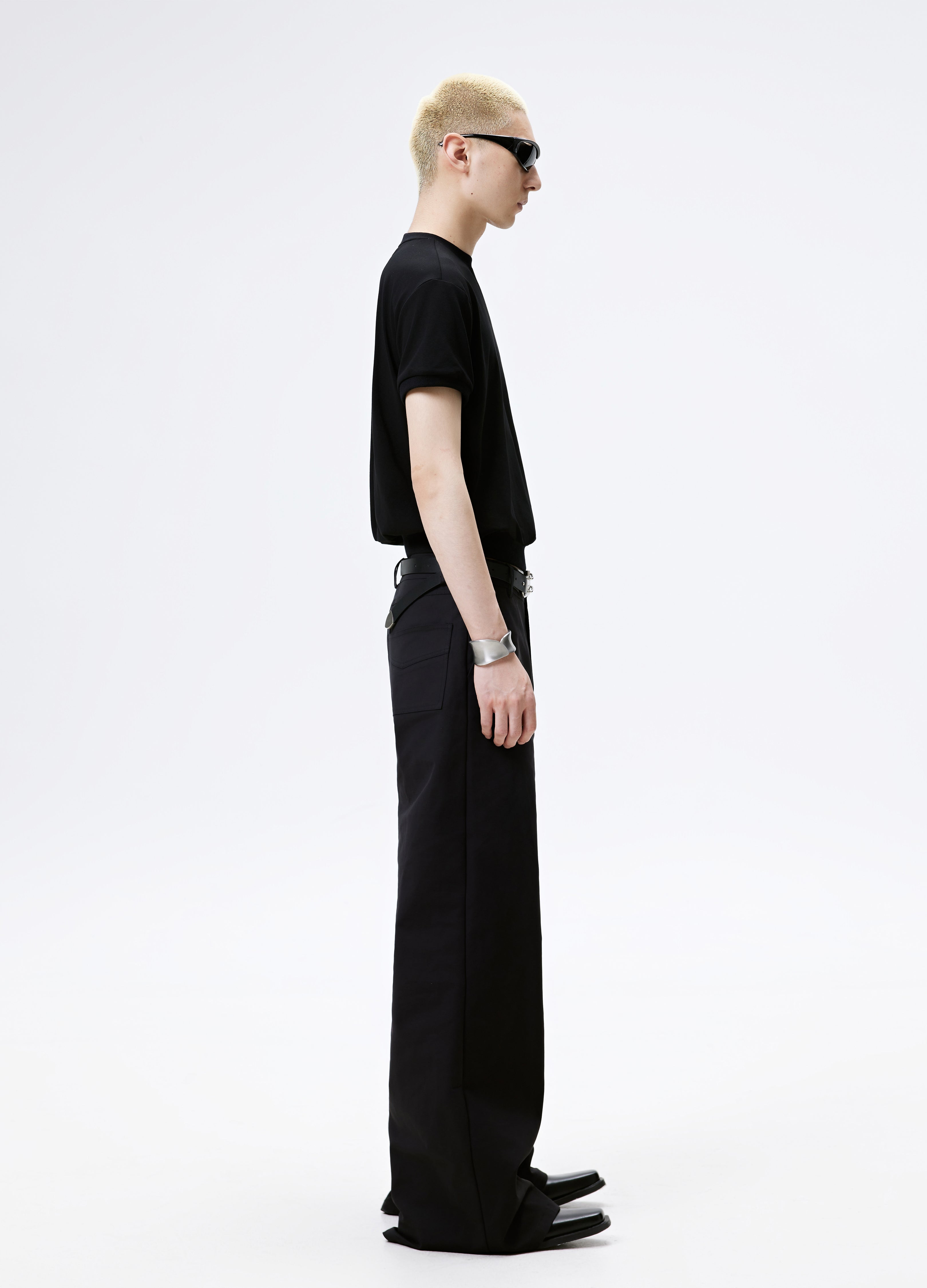 25SS FITTED RIBBED WAIST TEE
