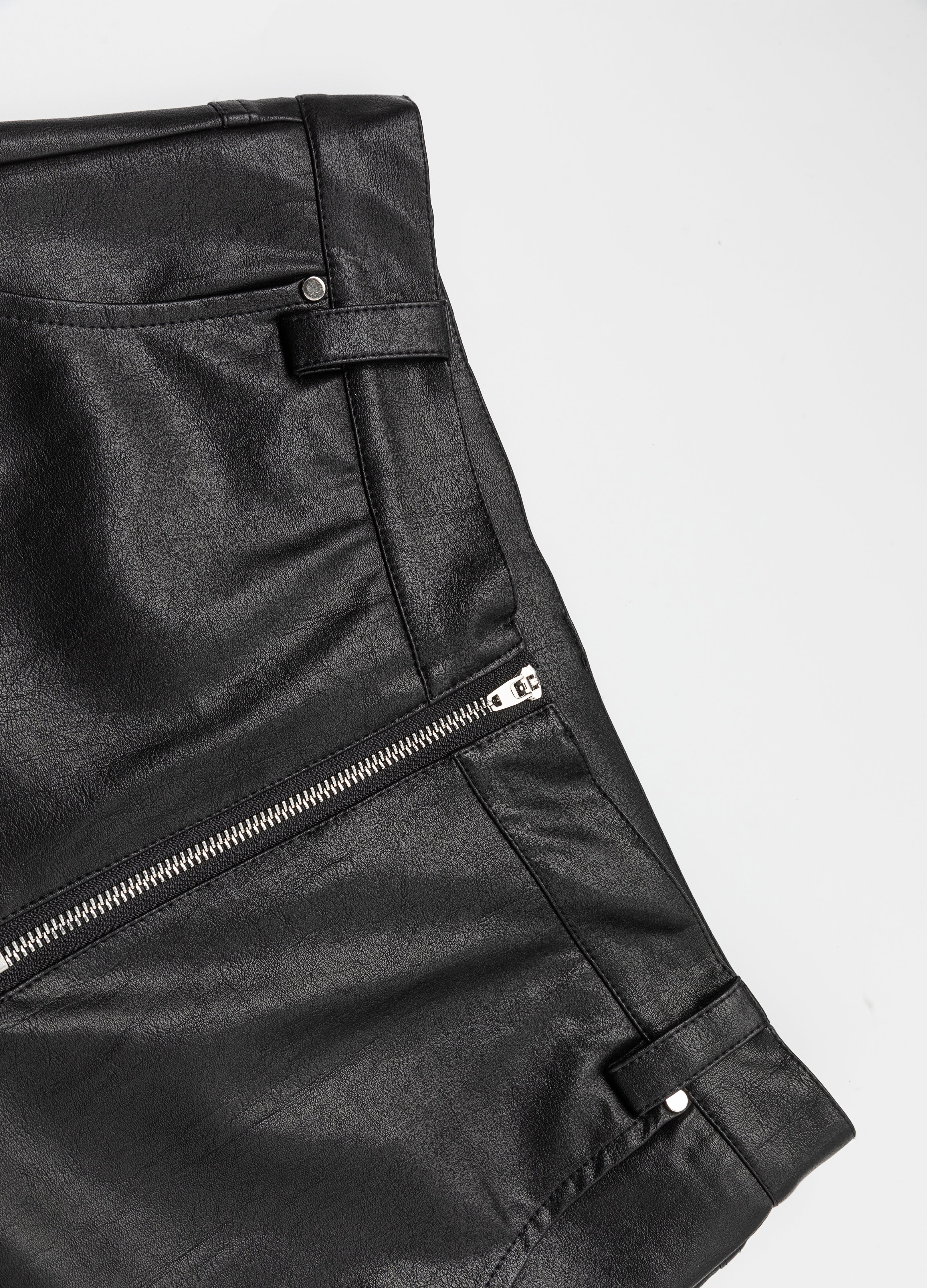 26SS SCIMITAR ZIP SKINNY PANTS
