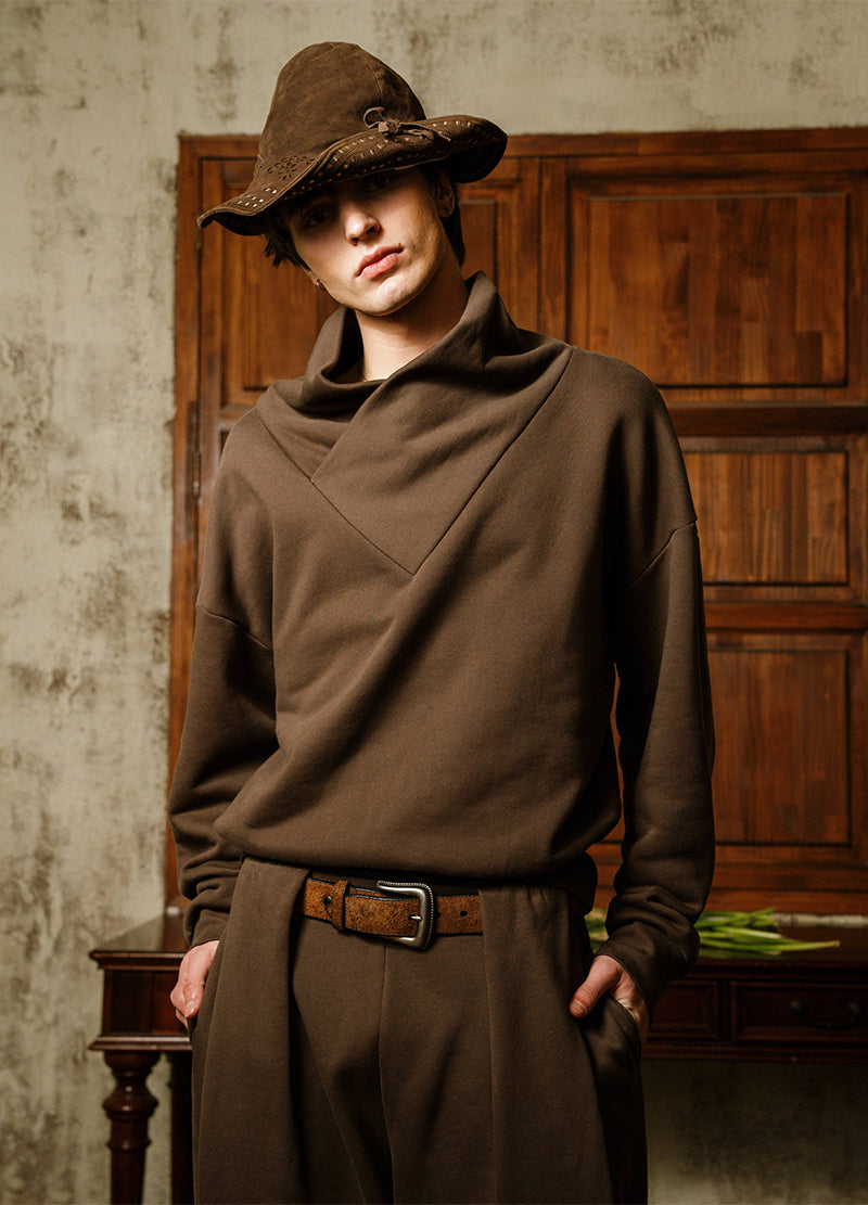 BOND HIGH-NECK HOODIE