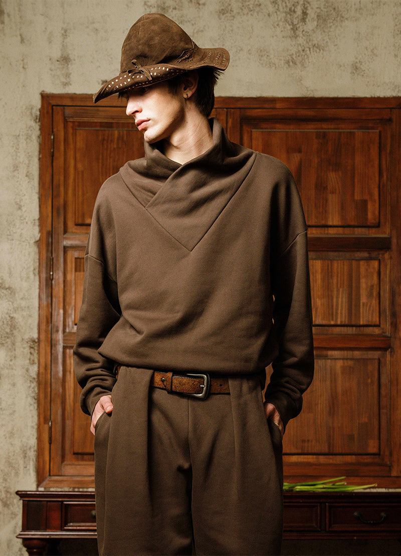 BOND HIGH-NECK HOODIE