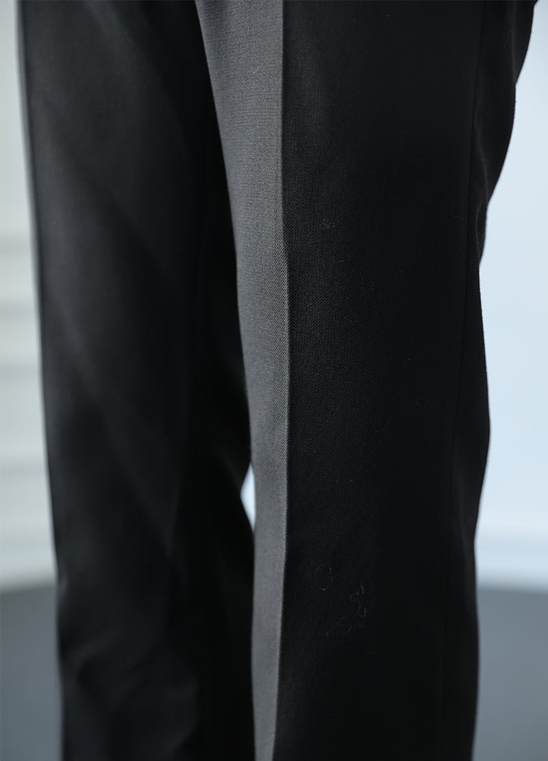 WOOL SKINNY TROUSERS
