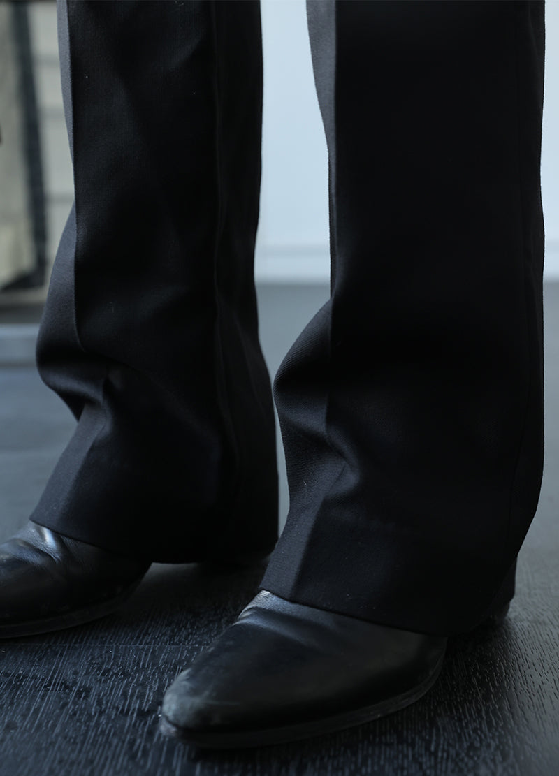 WOOL SKINNY TROUSERS