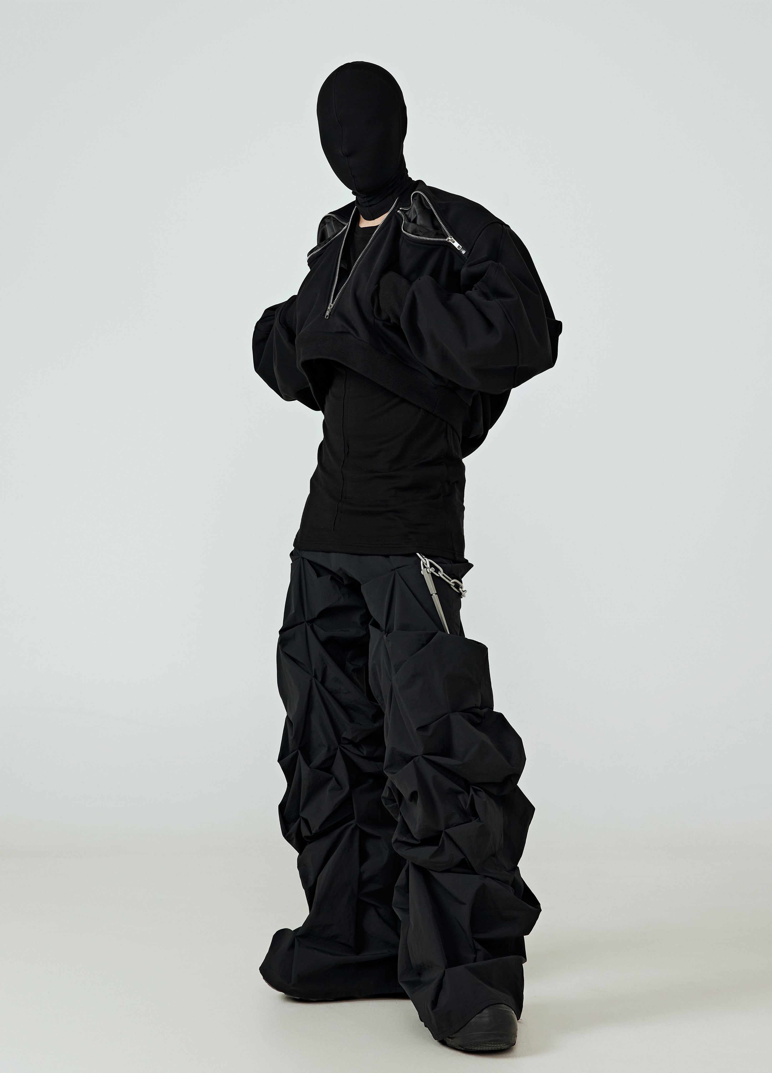 25SS 3D SHADOW PLEAT PANTS