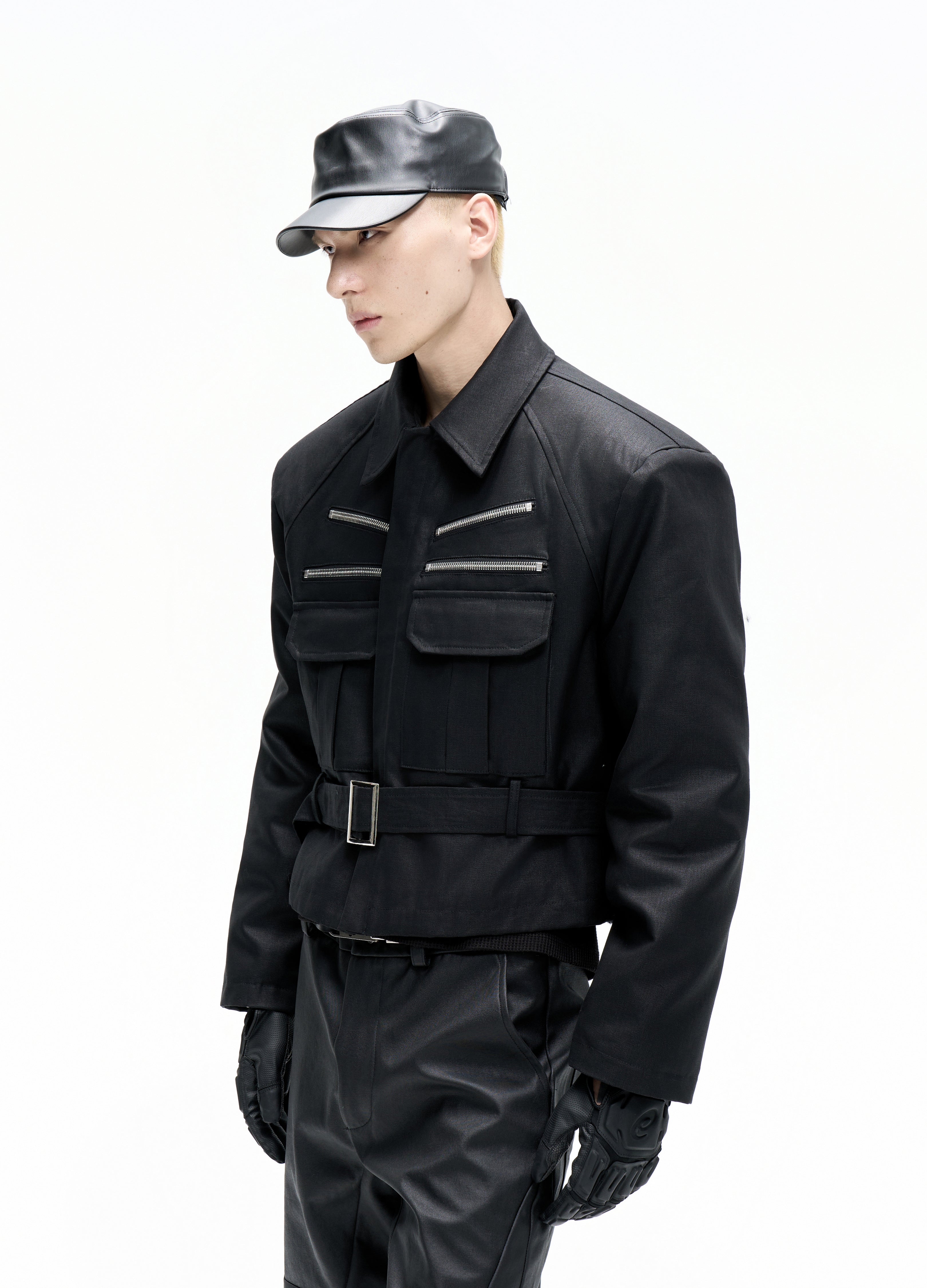 25FW TIE-WAIST FUR PARKA