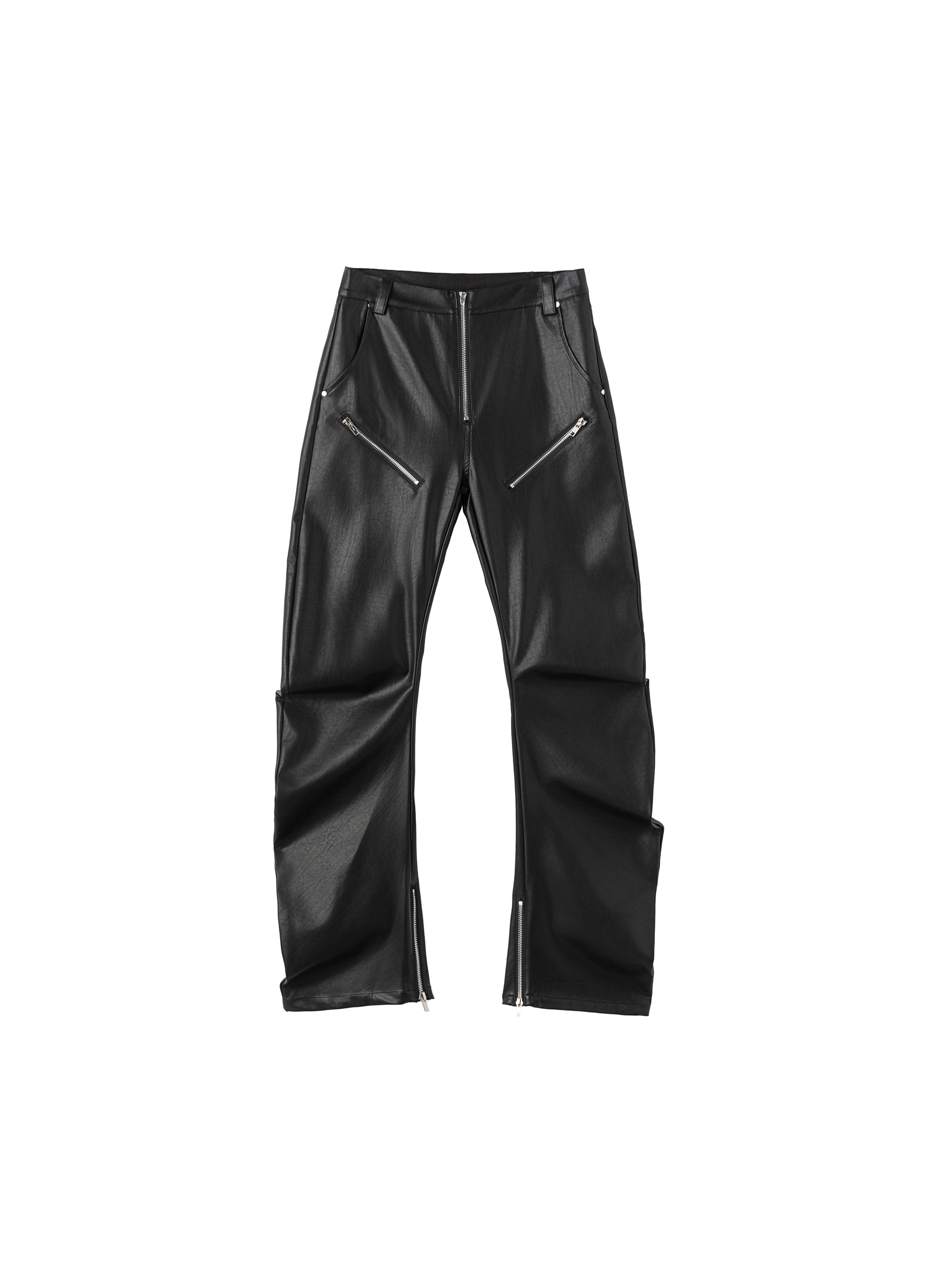 26SS SCIMITAR ZIP SKINNY PANTS