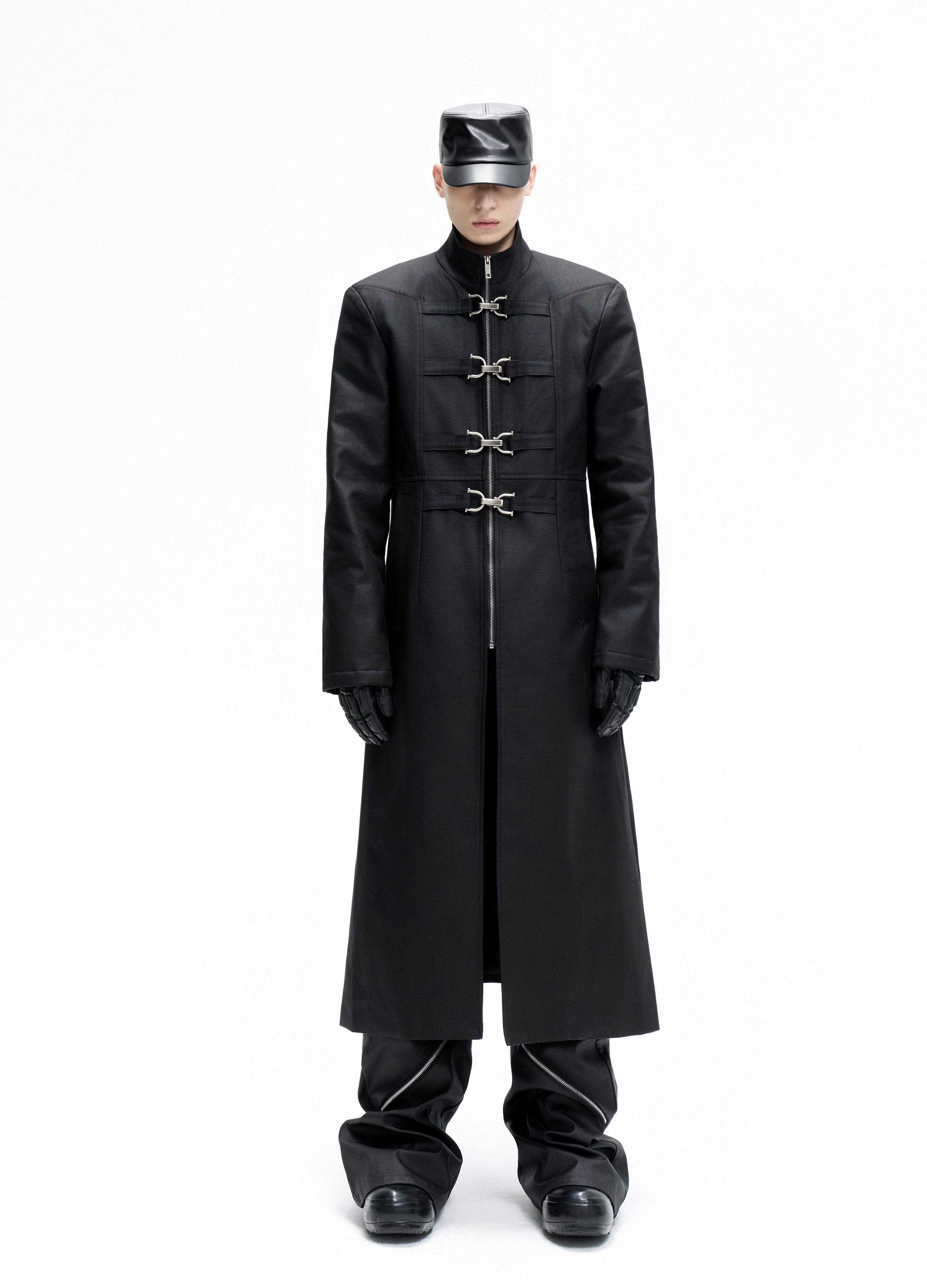 25FW FUR-LINED HIGH NECK COAT