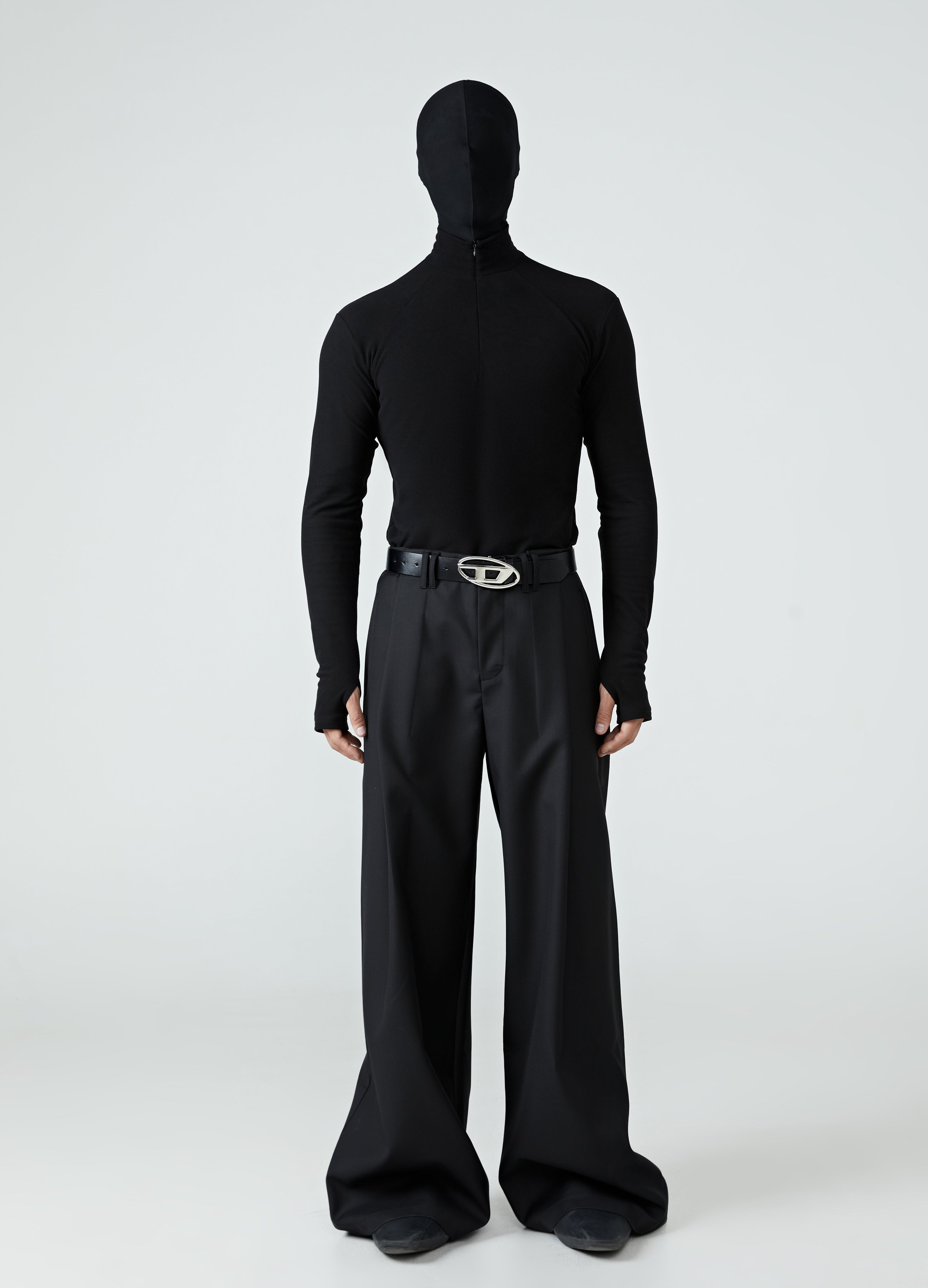 23FW German Velvet Slim 1/2 Turtleneck