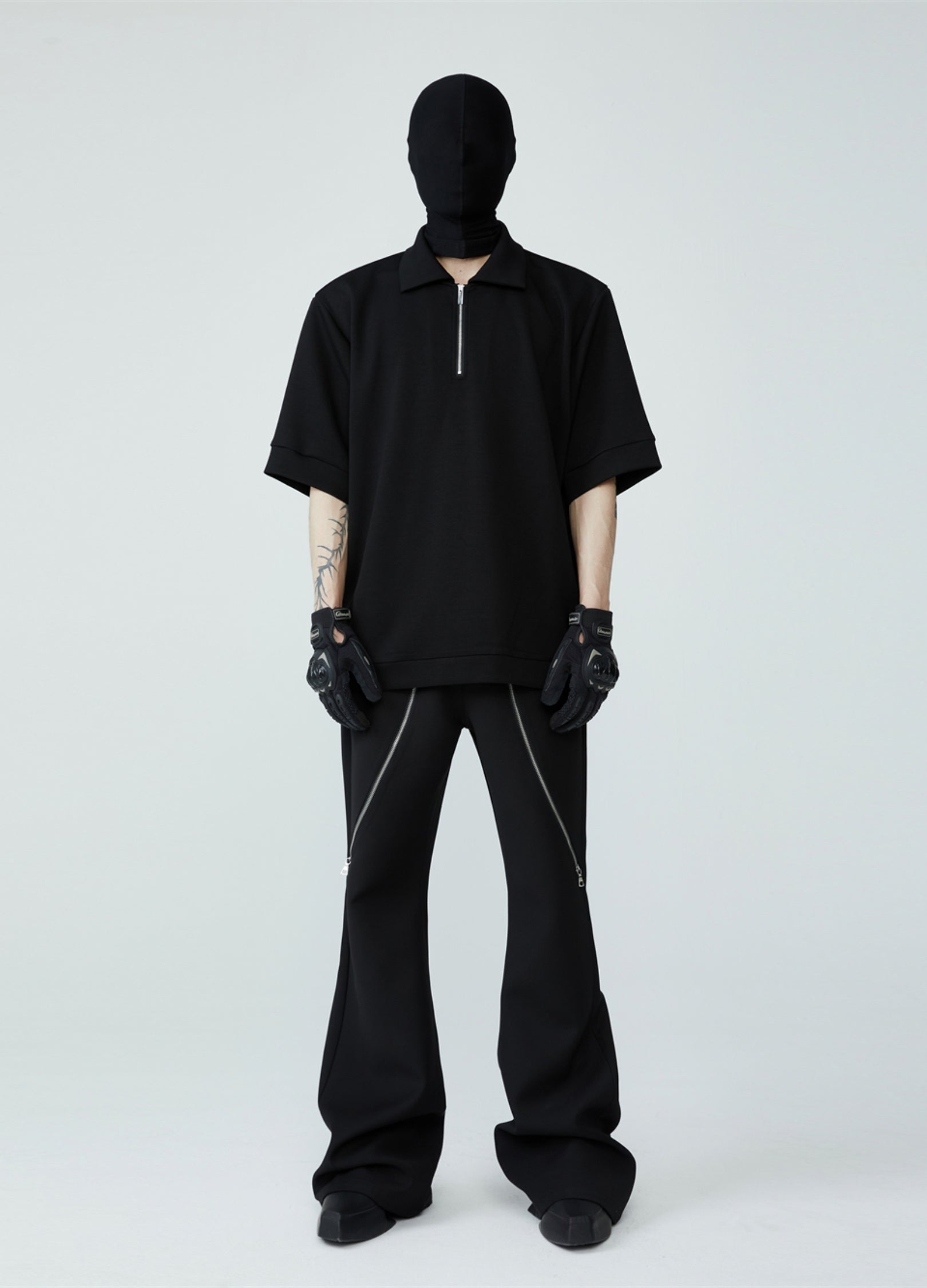 23SS Nightshade Cascade Zip Shirt