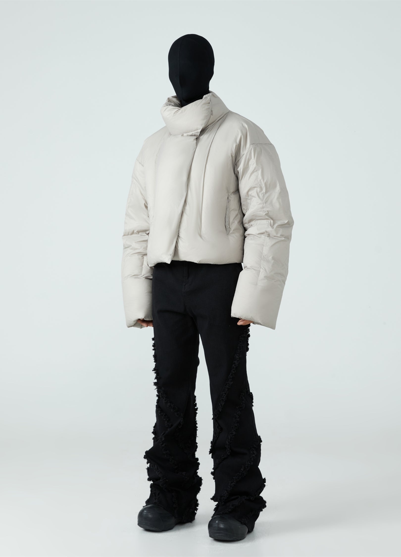 23FW Diagonal Placket Down Jacket