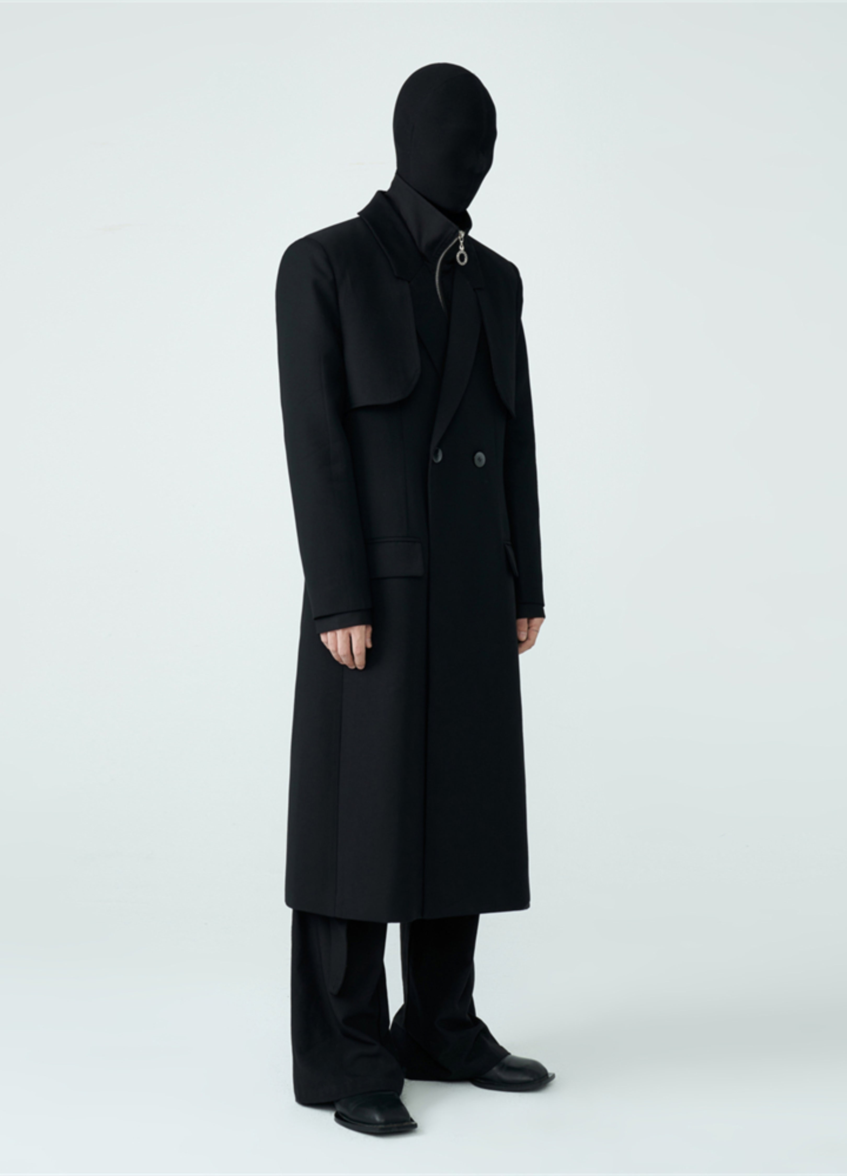 22SS Double Breasted Trench Overcoat