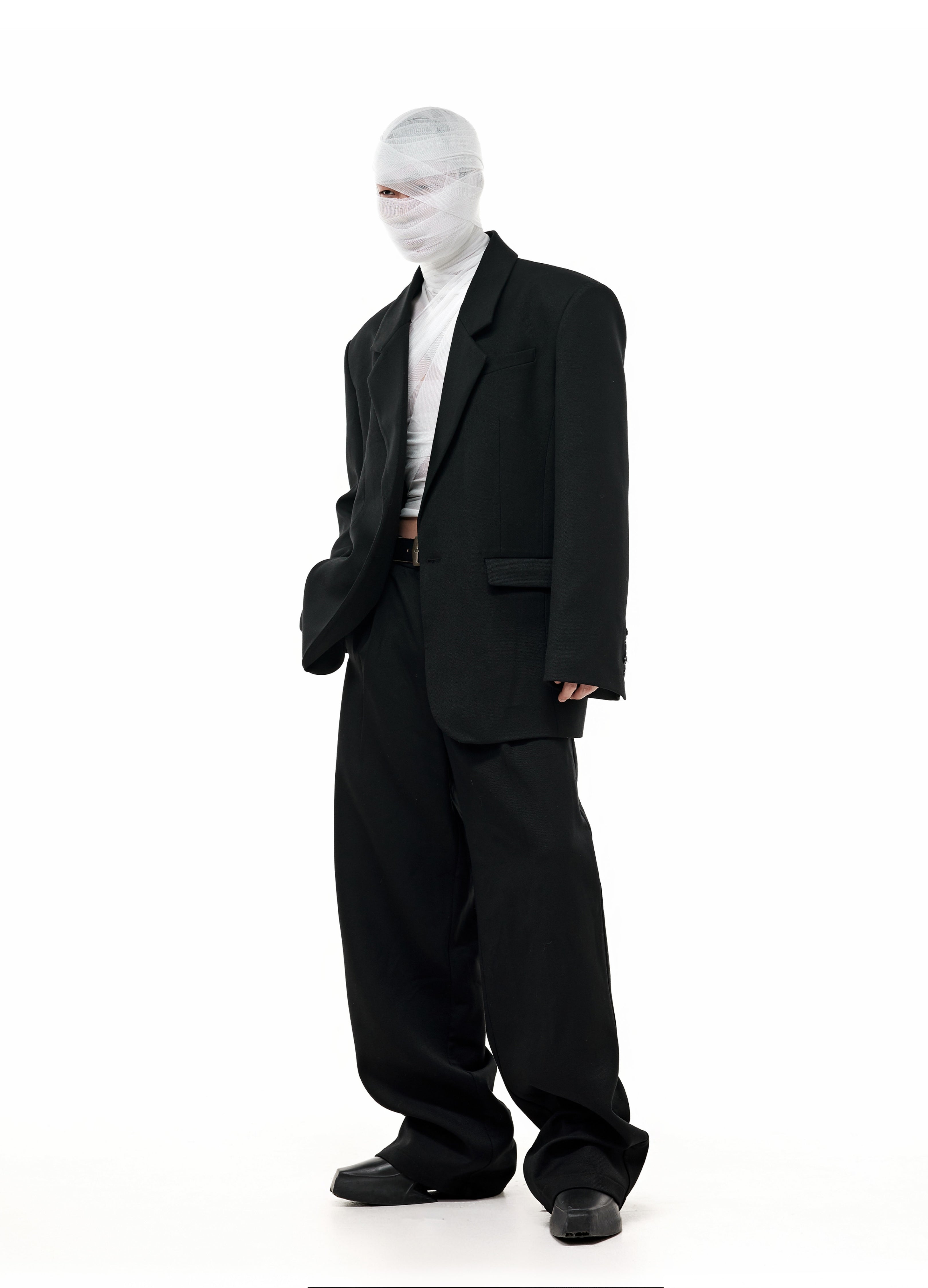 TENEBROUS WOOL SUIT