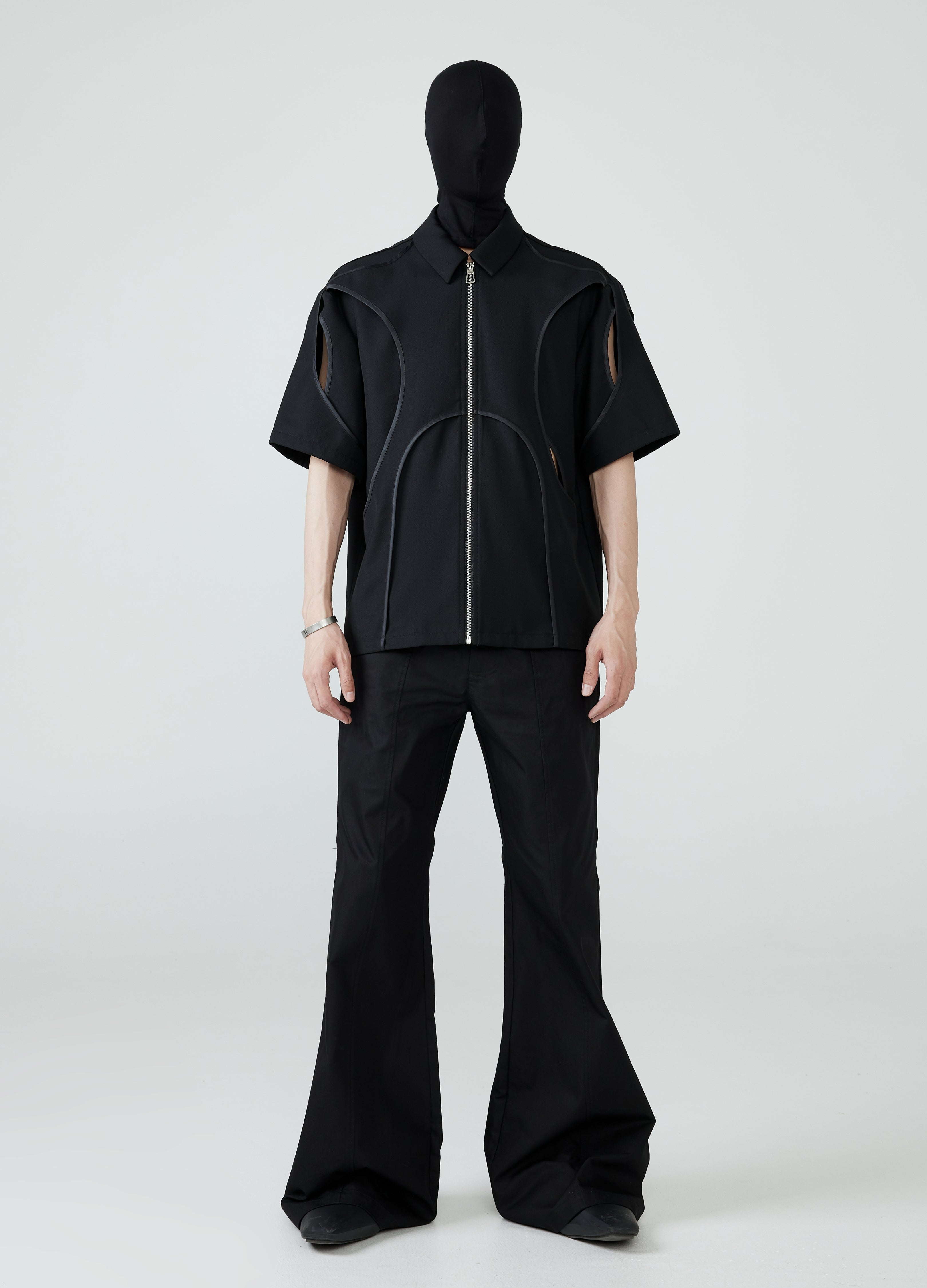 24SS Avant-Garde Hollow-Out Shirt