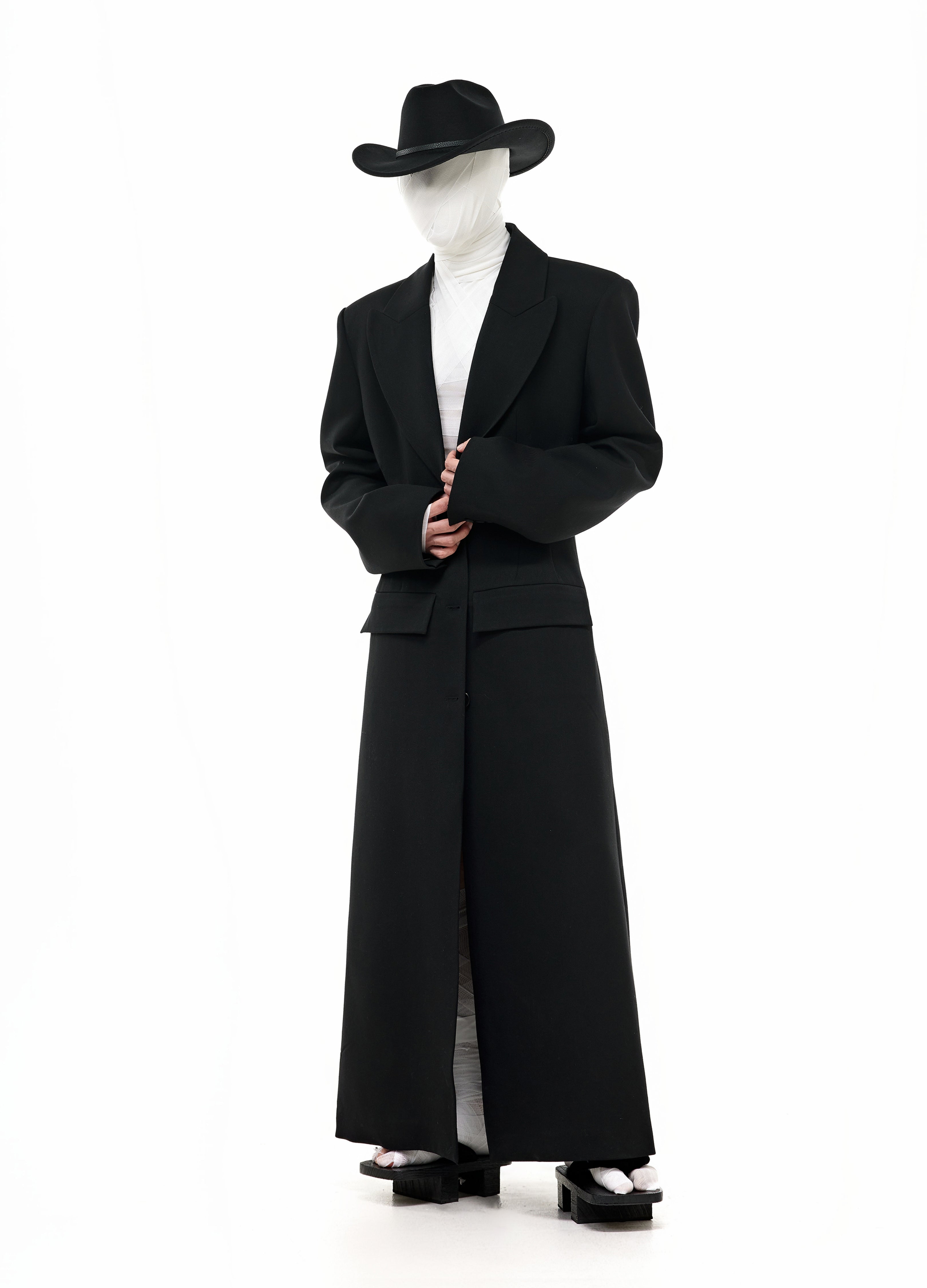 DUKE EXTENDED WOOL COAT