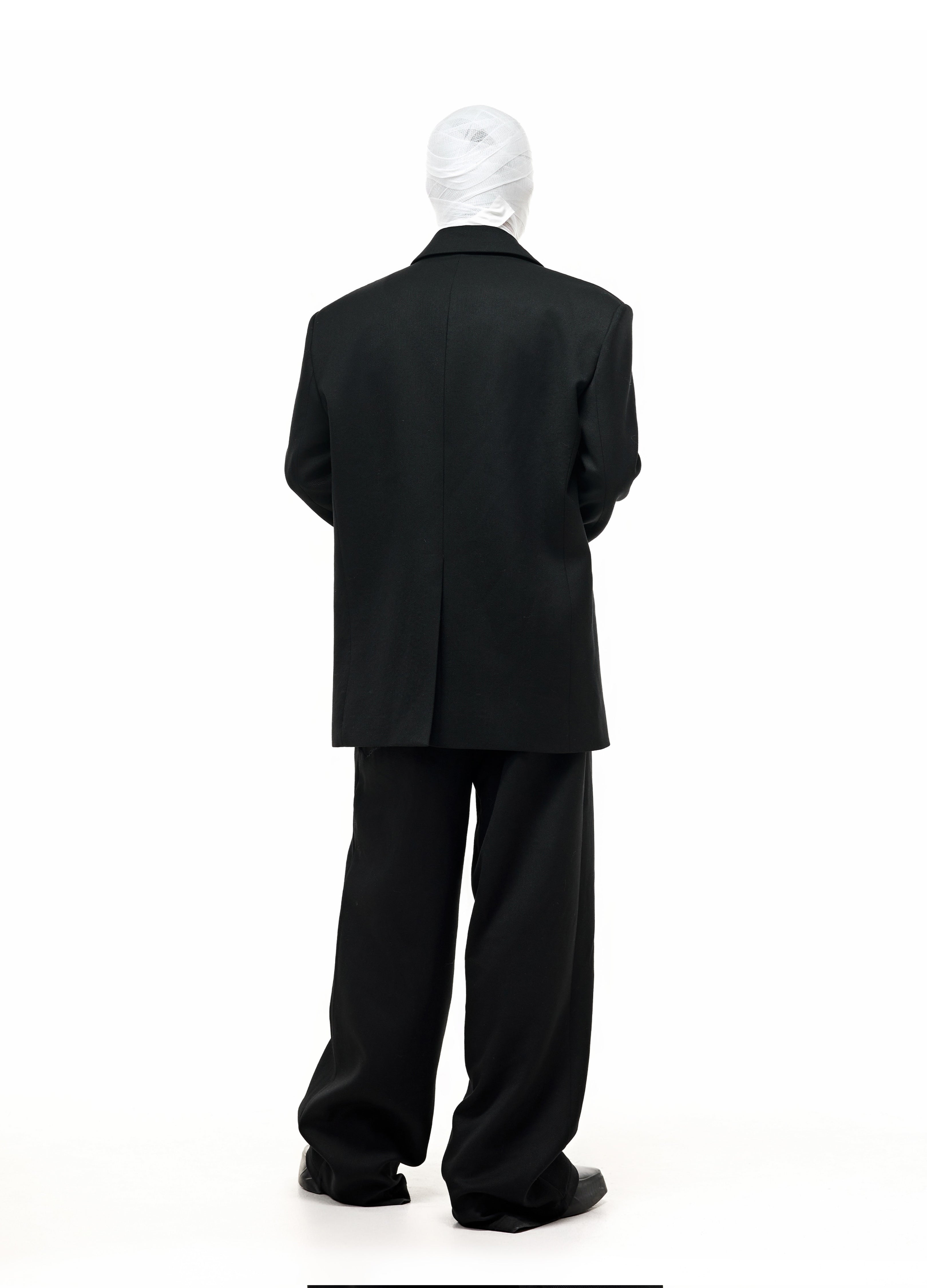 TENEBROUS WOOL SUIT