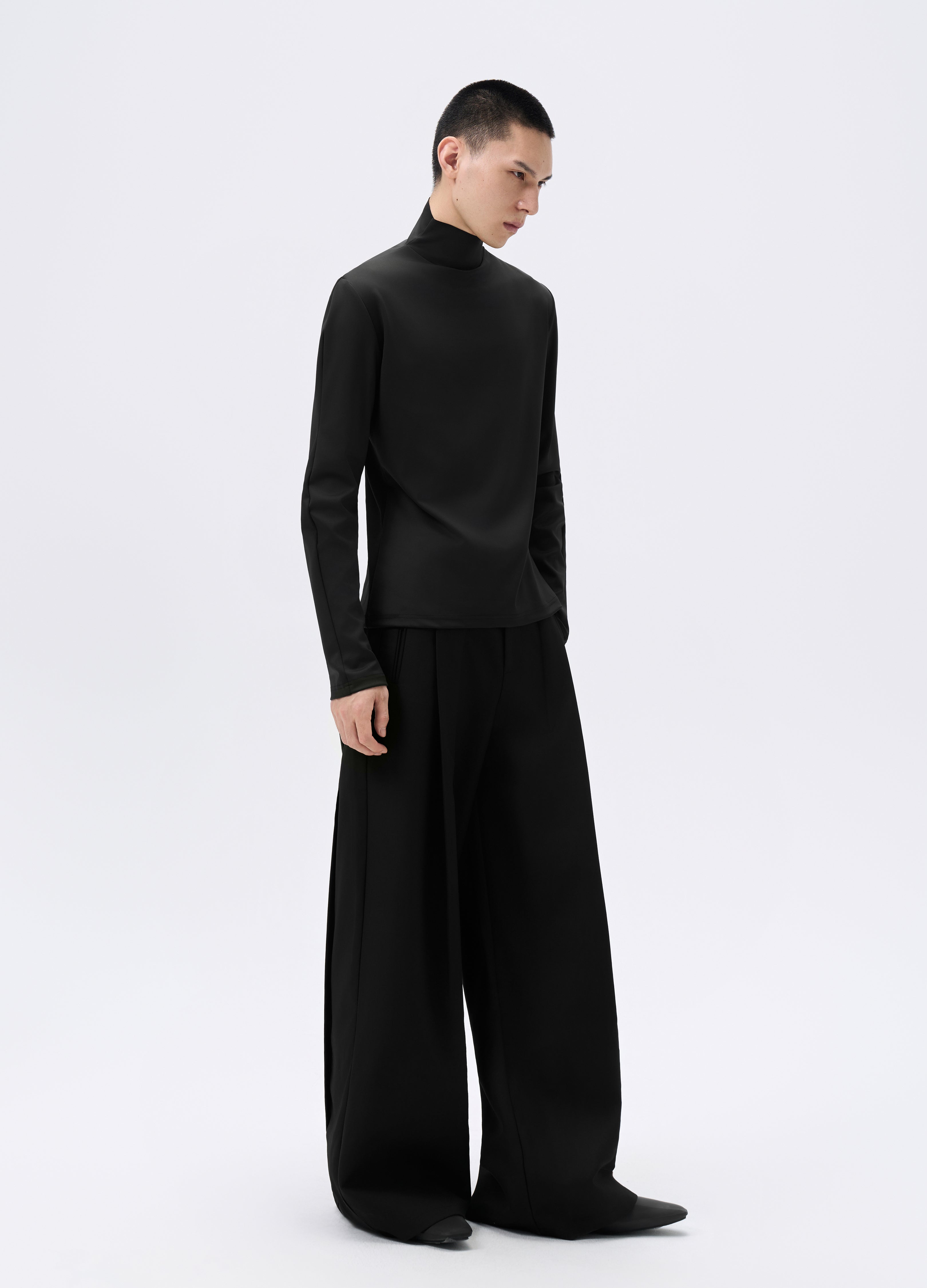 25FW FITTED STREAMLINE HIGH-NECK TEE