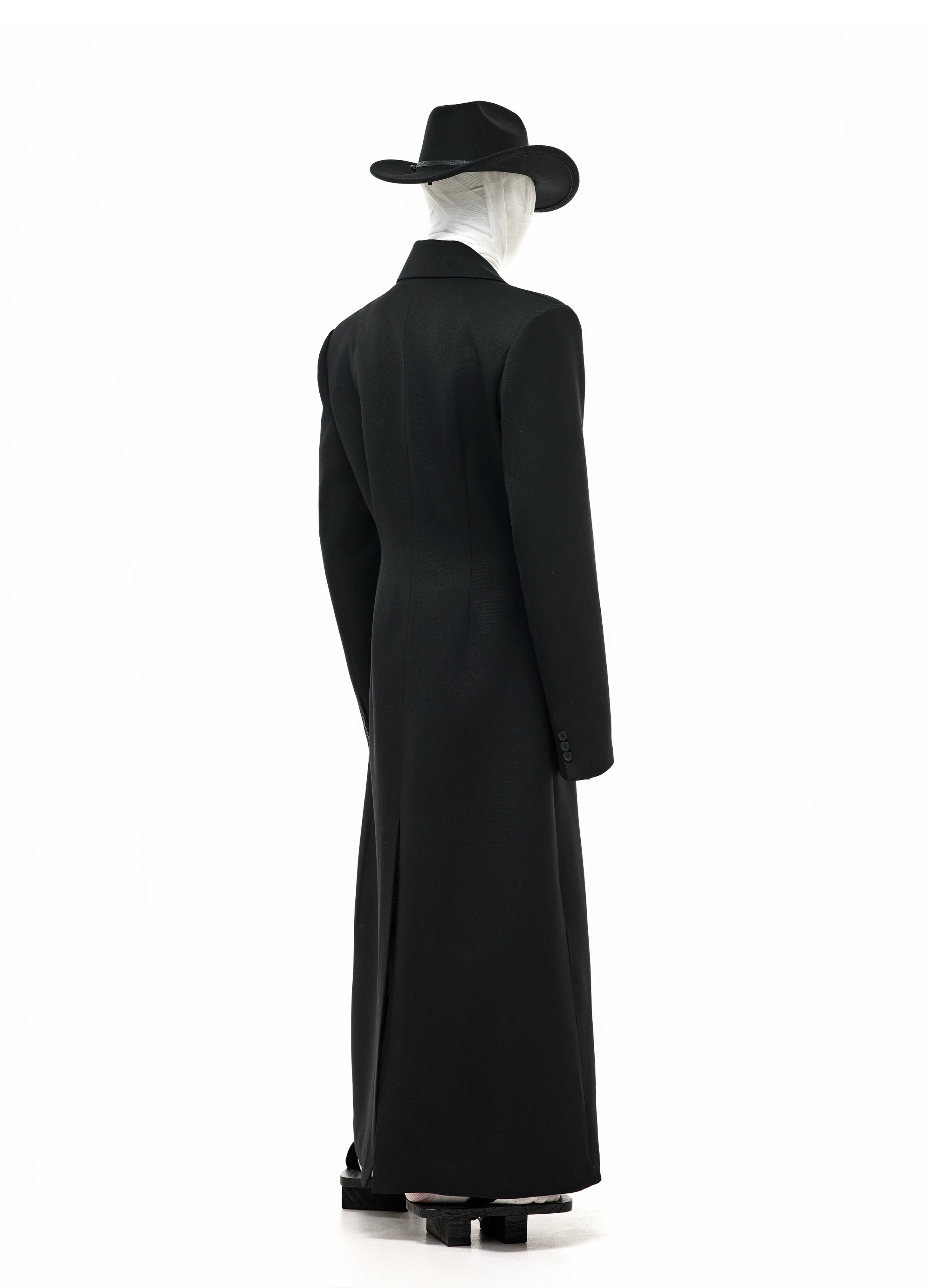DUKE EXTENDED WOOL COAT