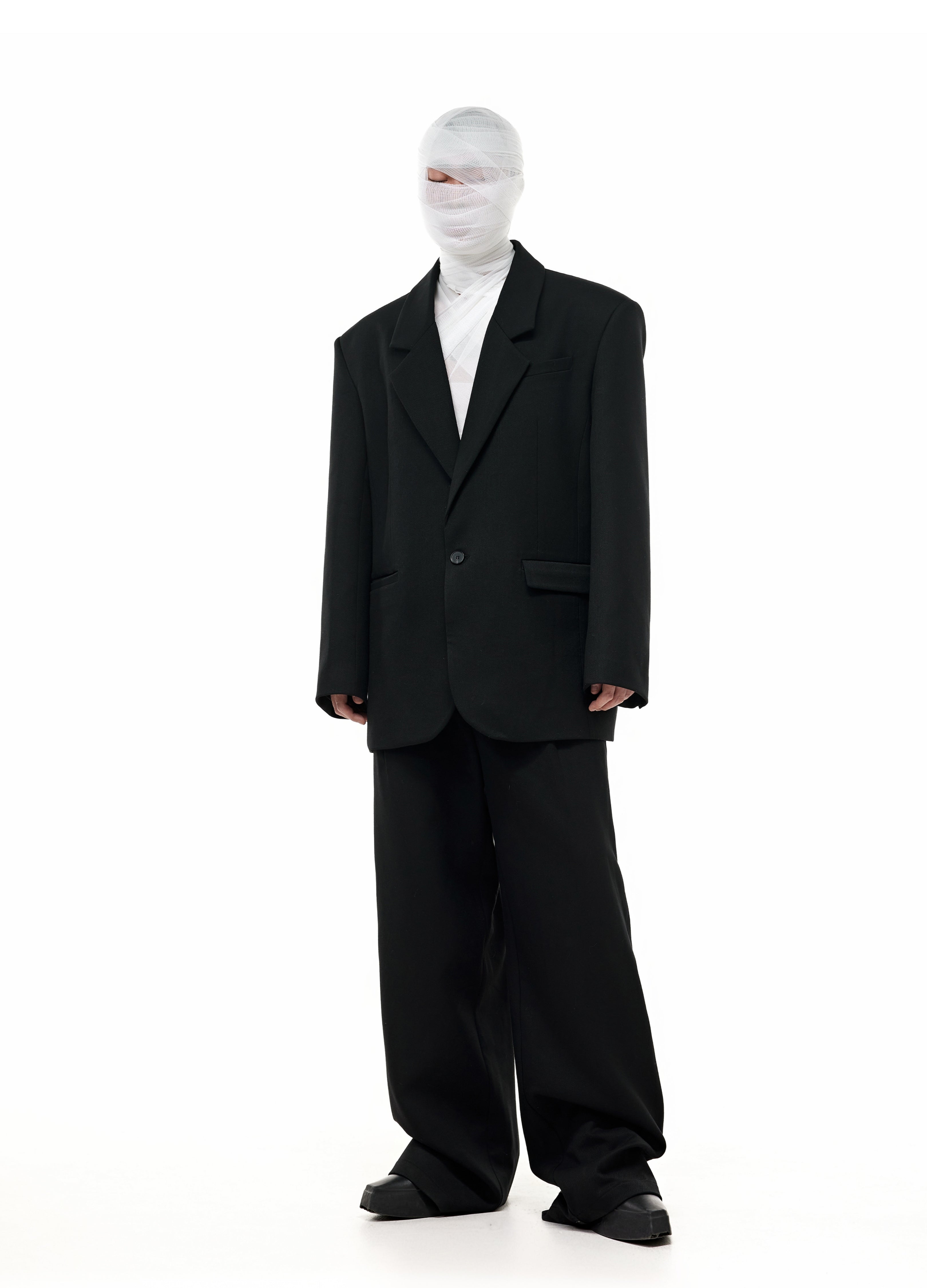 TENEBROUS WOOL SUIT