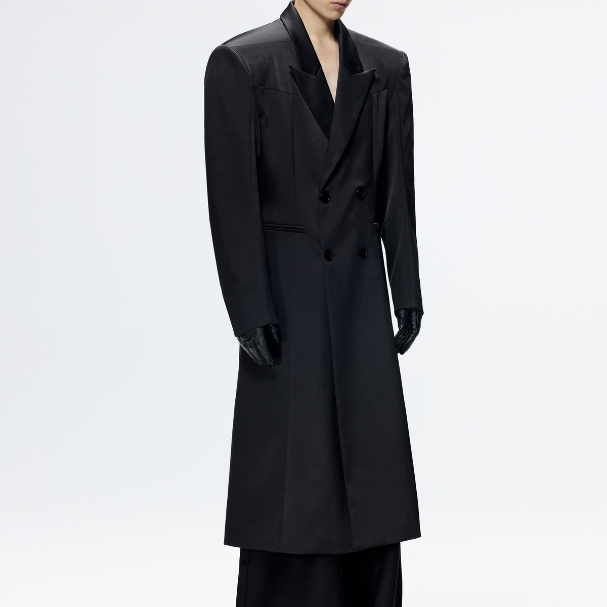 25FW HOURGLASS TAILORED WOOL COAT